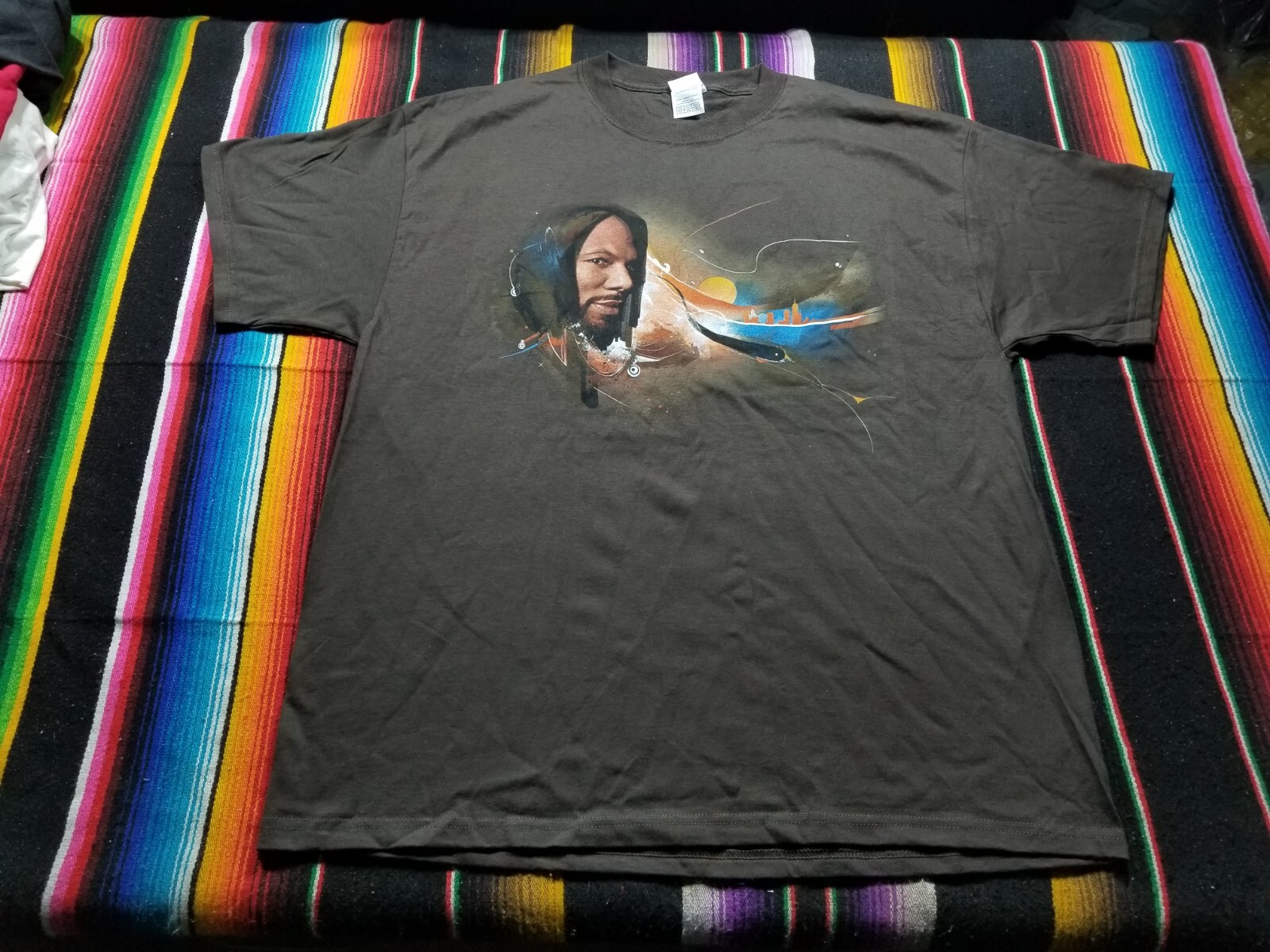COMMON FINDING FOREVER GEFFEN RECORDS PROMO T-SHIRT SIZE XL 22.5X30.5