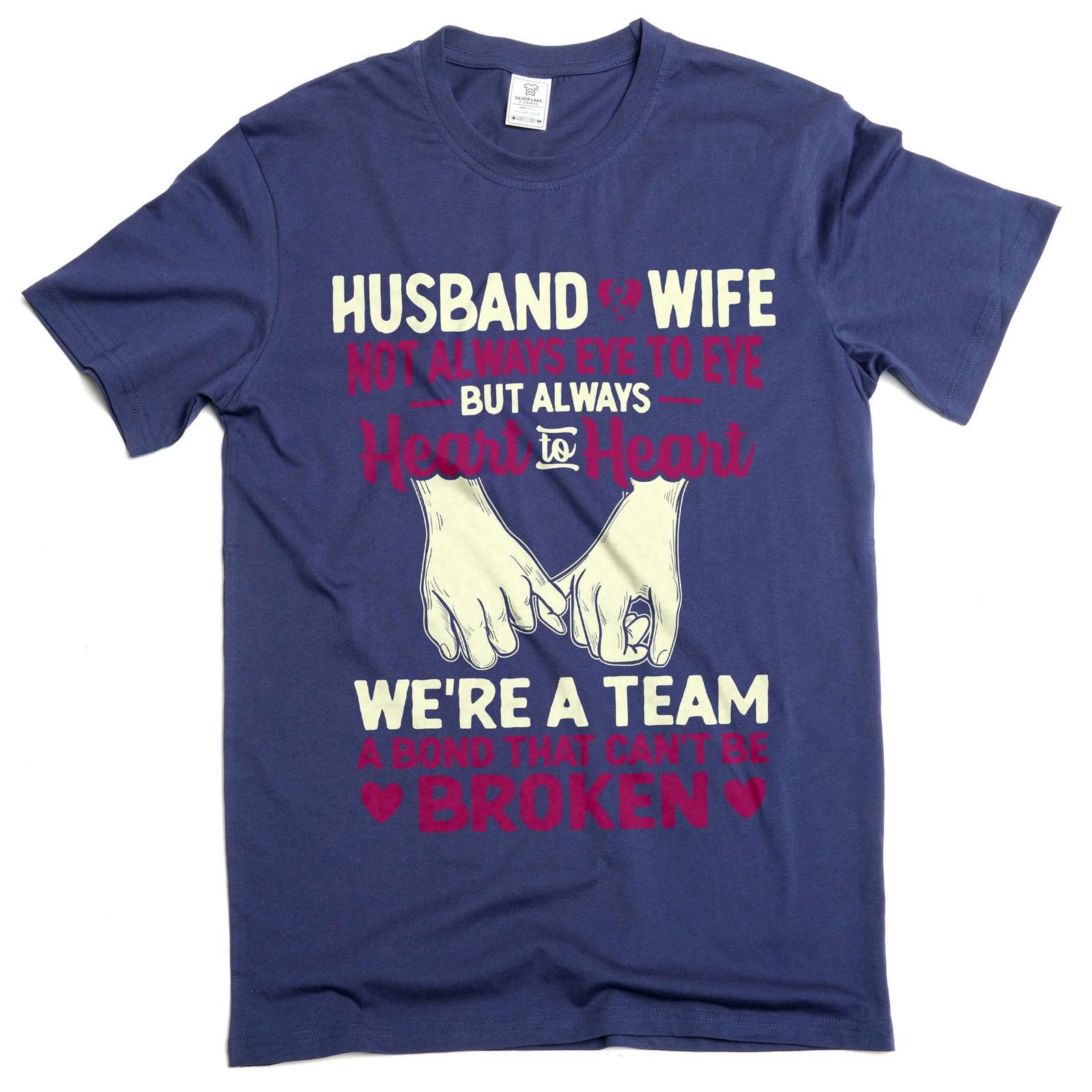 Men’s Husband and Wife T-shirt couple Valentine’s day anniversary family gifts