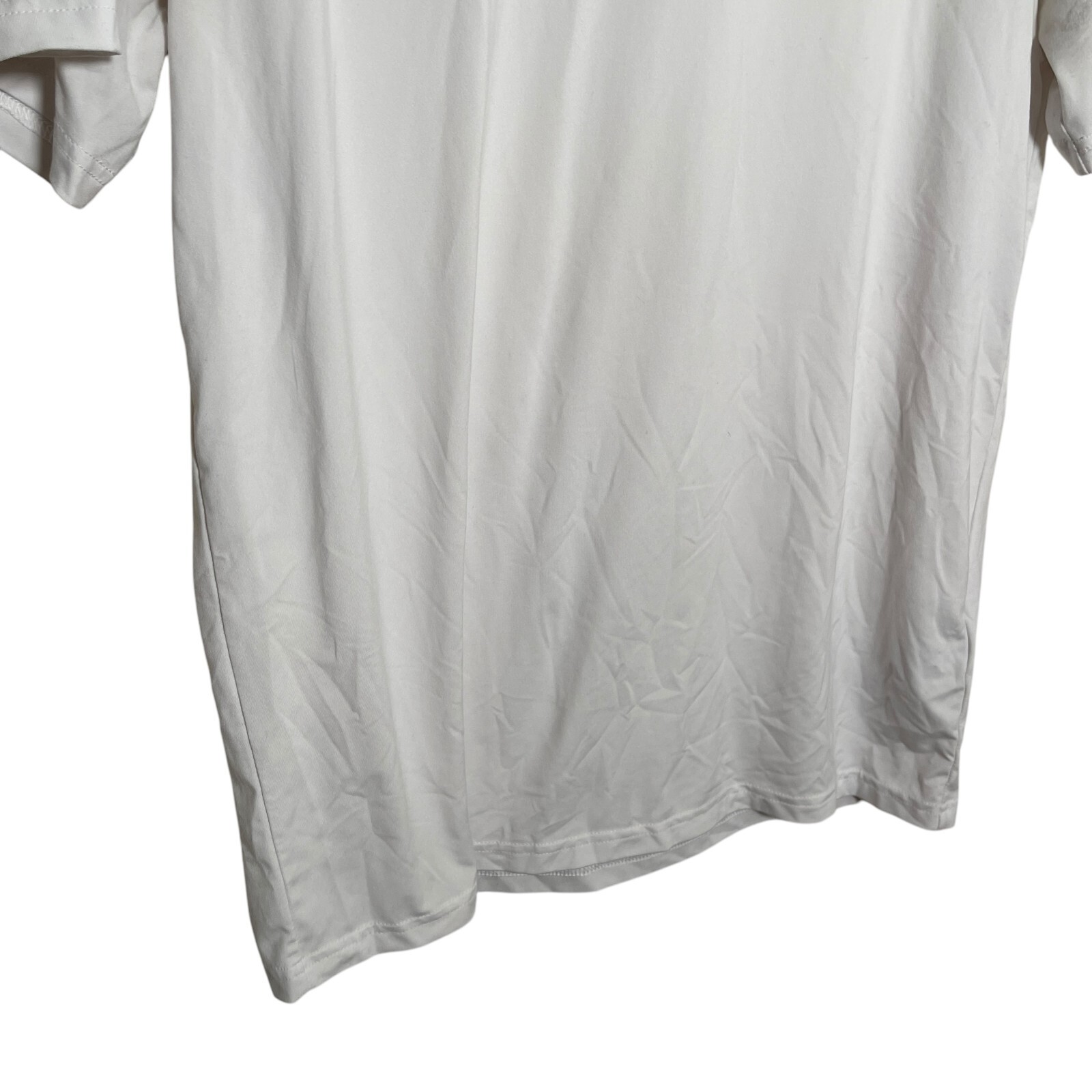 RLX Ralph Lauren Shirt Men’s Small White Athletic Performance Solid Active Top