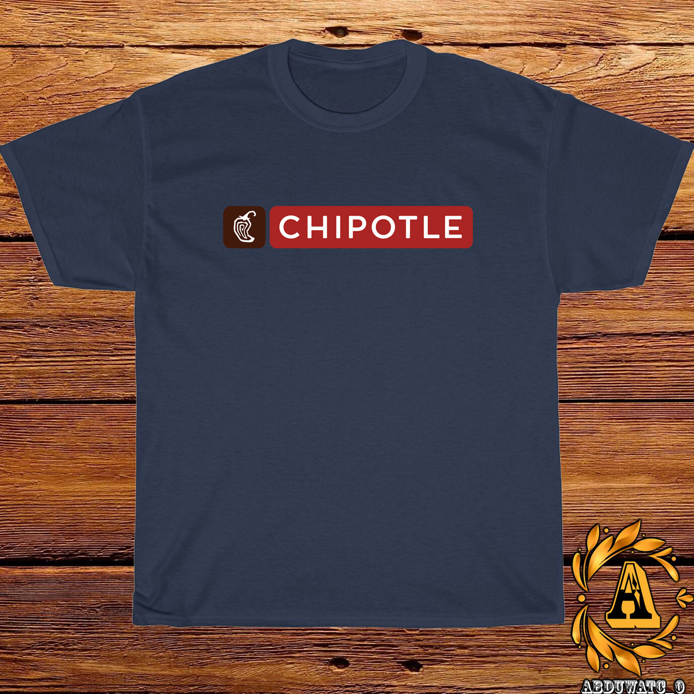 New Chipotle Restaurant Logo Black/Sport Grey/White/Navy/Red T-Shirt S-5XL