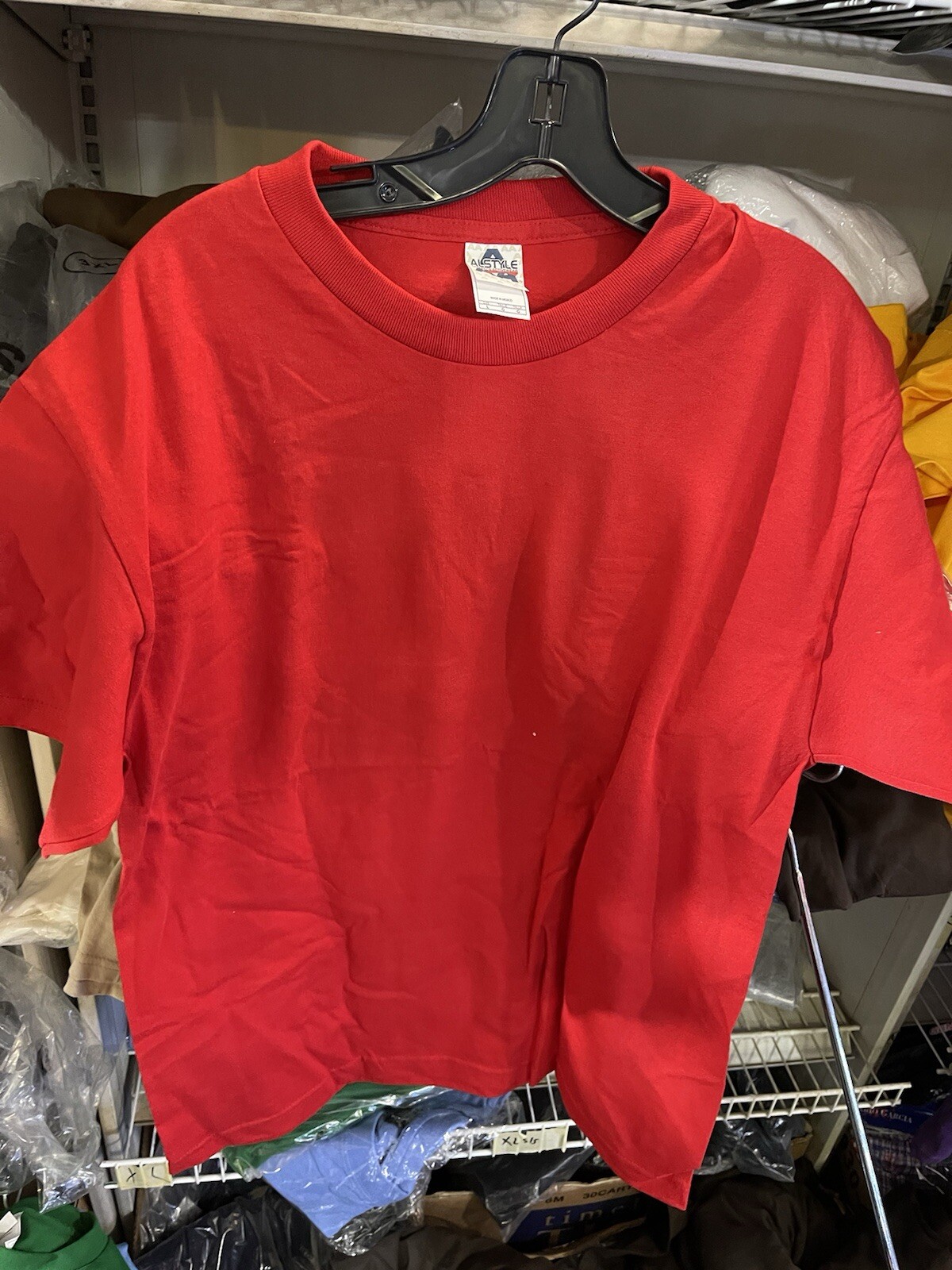 4-baby Blue AAA Alstyle Mens Plain Short Sleeve T-Shirt Casual T Shirt 1301