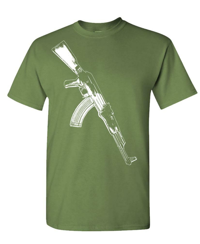AK-47 – auto assault rifle gun rights – Cotton Unisex T-Shirt