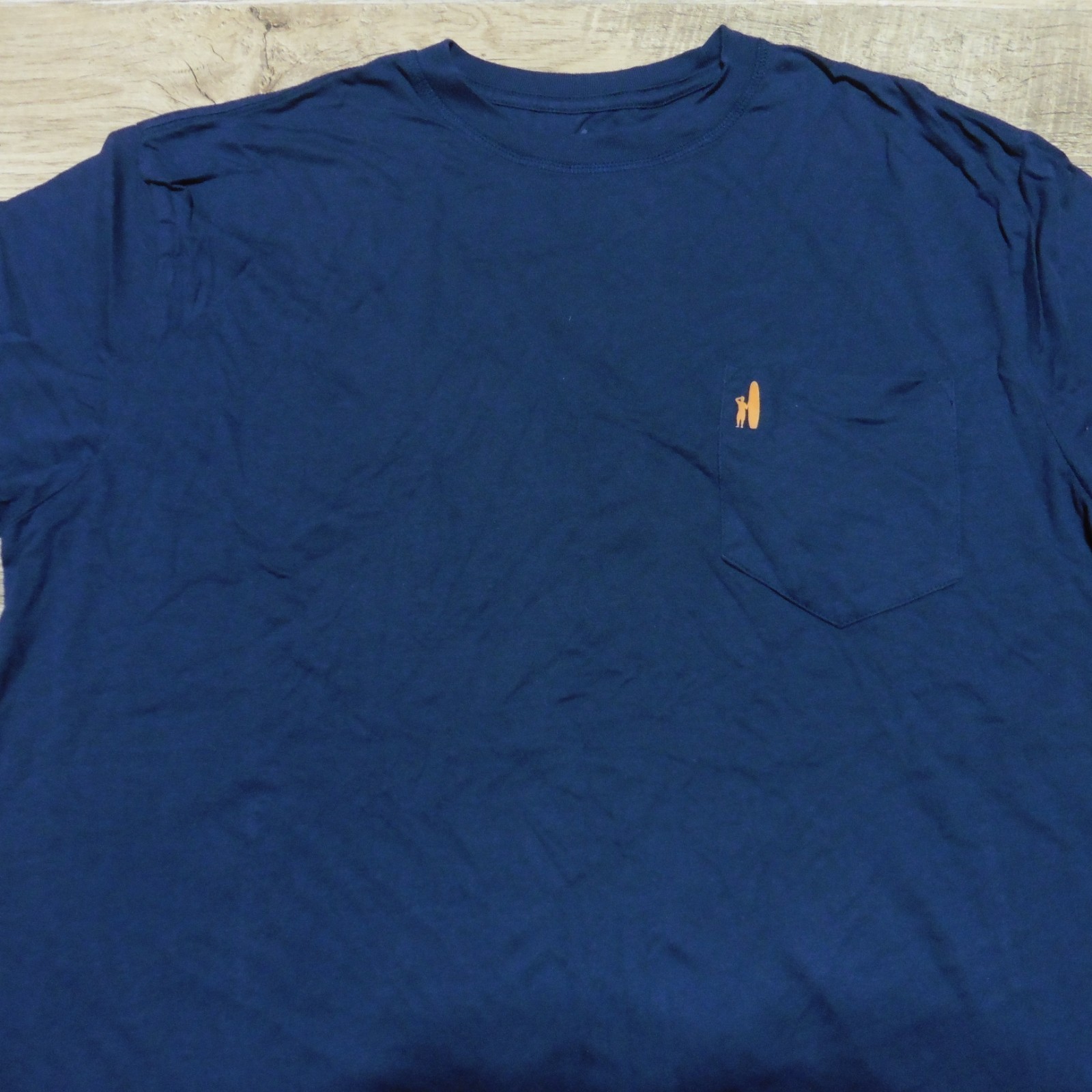 JOHNNIE O Mens M MEDIUM T SHIRT KAHUNA WAVE SHORT SLEEVE NAVY BLUE GOLF TEE