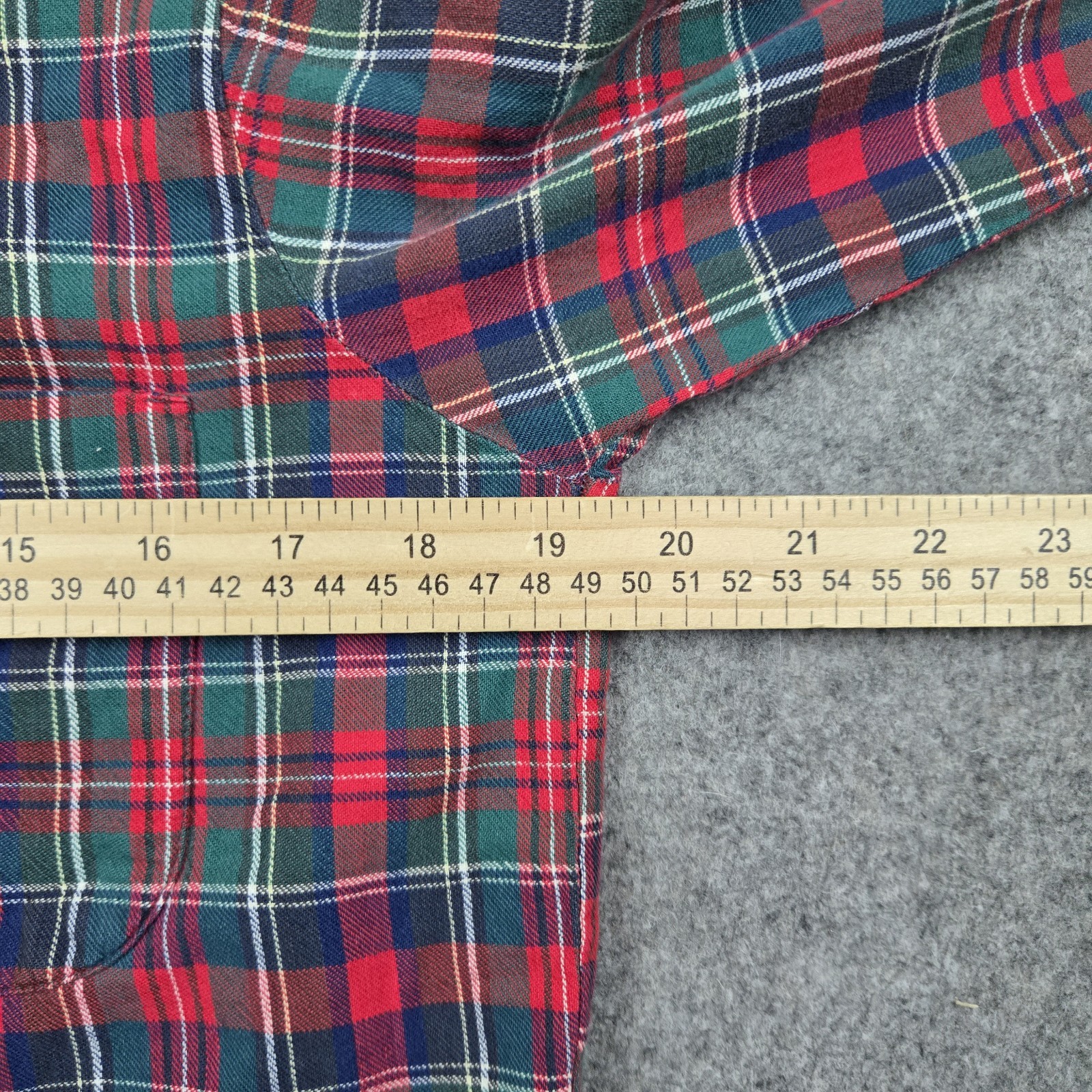 Vintage Selkirk Shirt Mens Small Red 70s 80s Button Up Plaid Woven Flannel USA