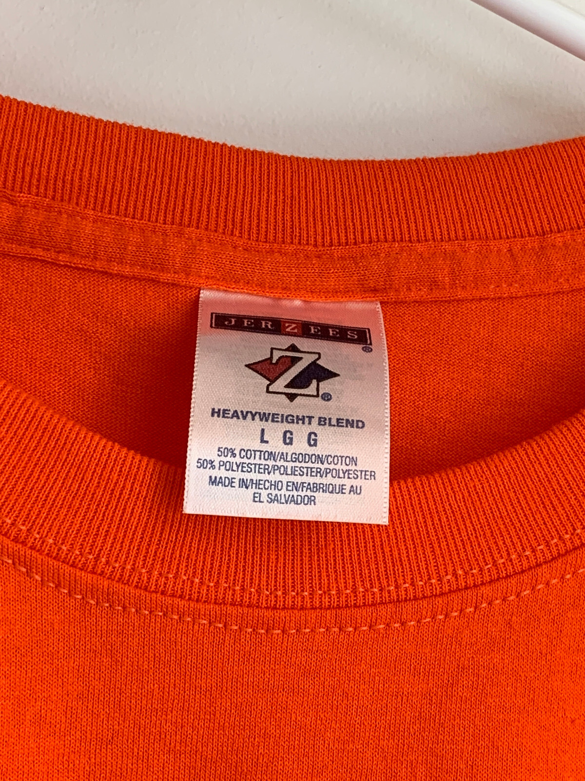 JERZEES Heavyweight Blend 50/50 – Short Sleeve T-shirt – Burnt Orange
