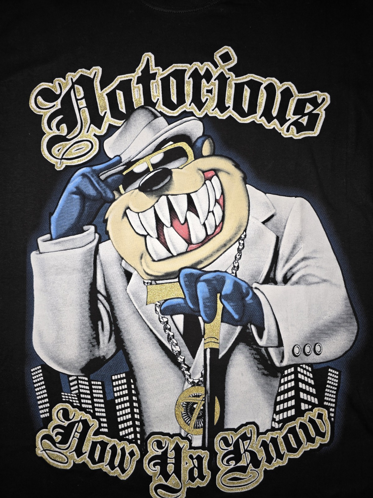 Notorious “Now Ya Know” Graphic T-Shirt Cypher Brand Black XL | Vintage 2000s