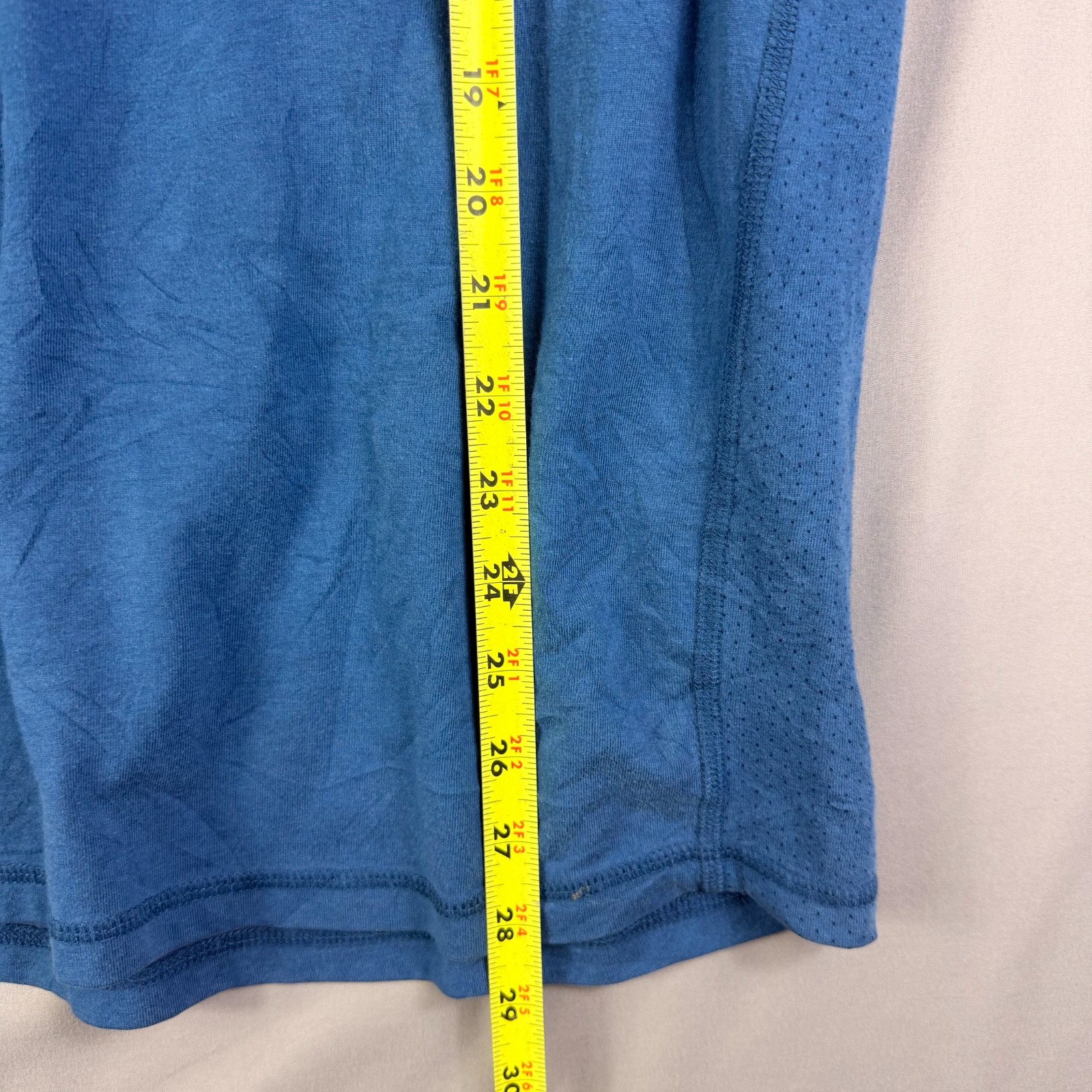 Carhartt Force T-Shirt Men’s S Relaxed Fit Blue Short Sleeve Pocket Tee