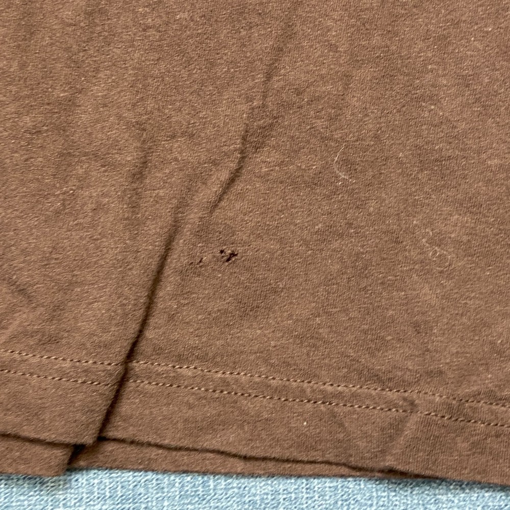 Old Navy T-Shirt Mens Large Brown Cotton Soft Washed Classic Outdoor Casual Tee