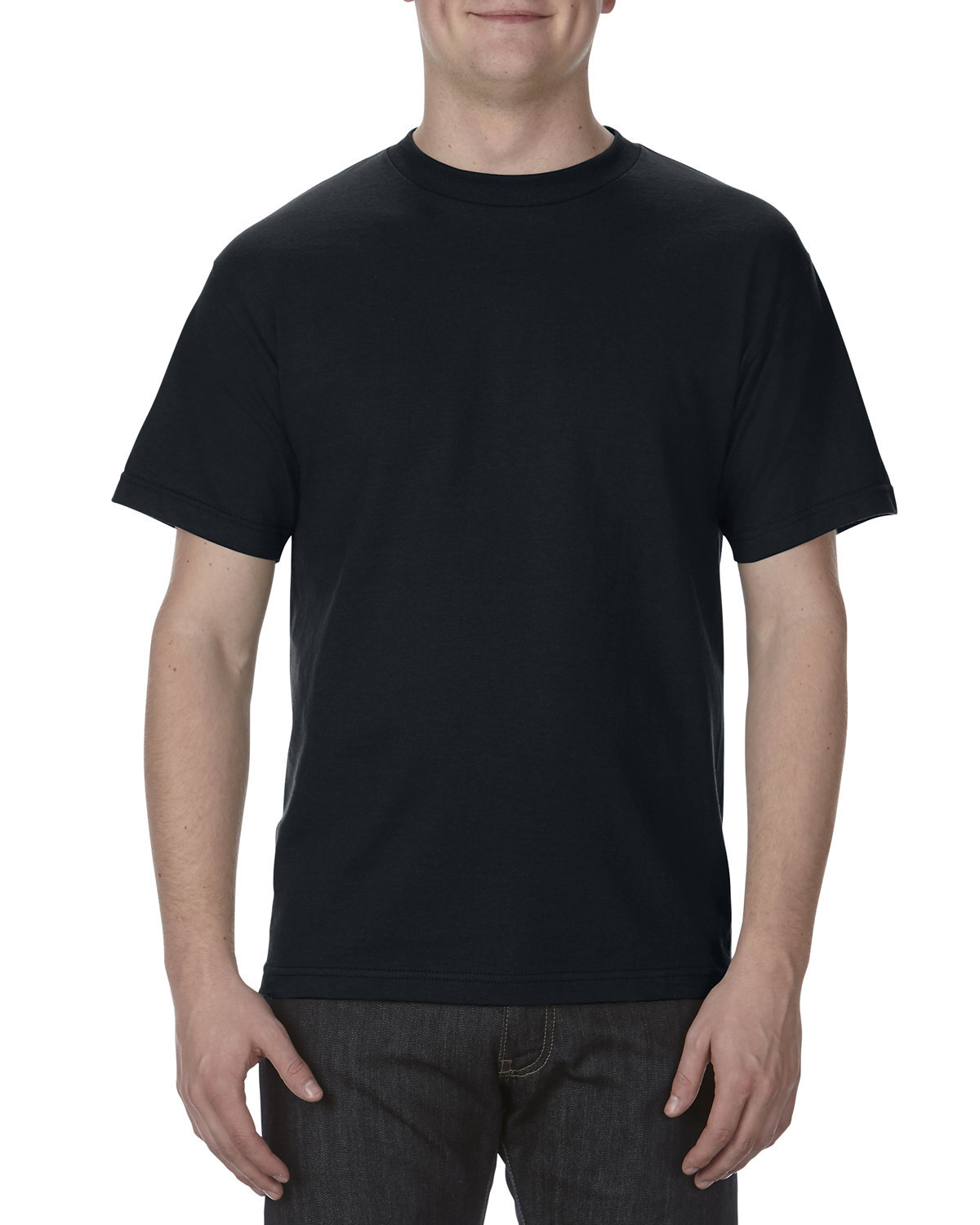 5 PACK OF American Apparel Adult Cotton Plain Short Sleeves T-Shirt – AL1301