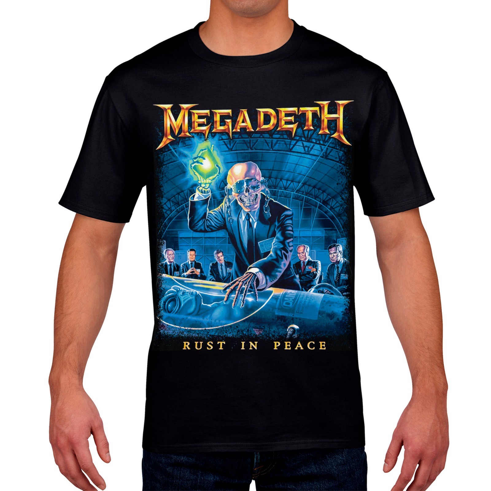 Megadeth “Rust In Peace” T-Shirt (1990). Thrash Metal.