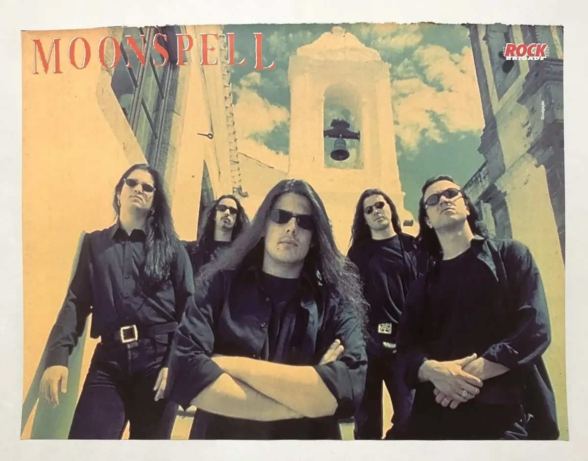 vintage 98 moonspell shirt samel rotting chirst my dying bride anathema paradise