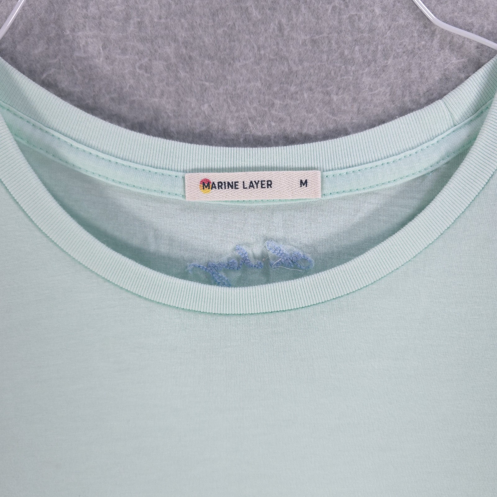 Marine Layer Signature Crew Tee Gradient Modal Casual Shirt Mens Medium