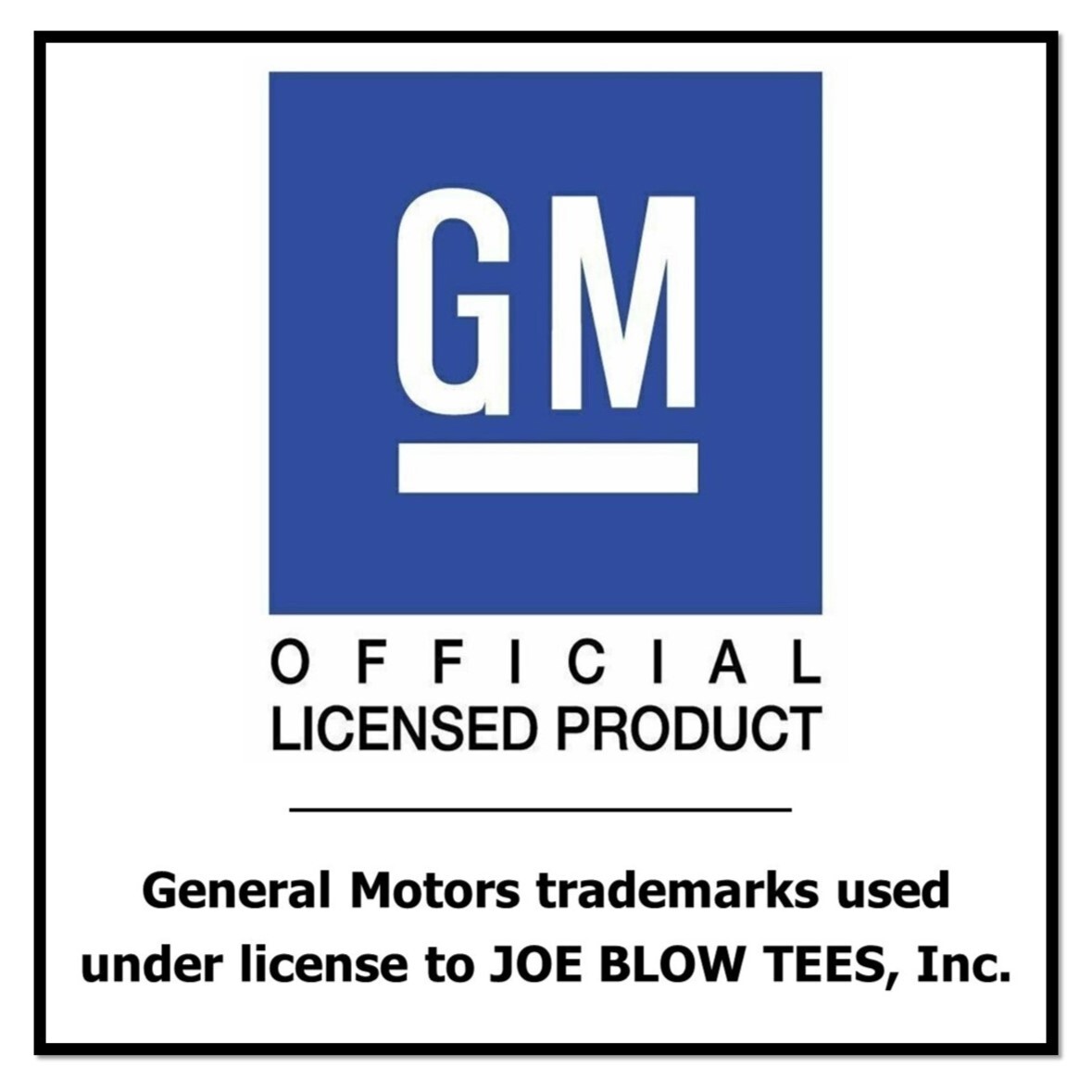 Joe Blow T’s Chevy Corvette Racing Mens T-Shirt C7 Z06 7th Gen Mirrored Inverted