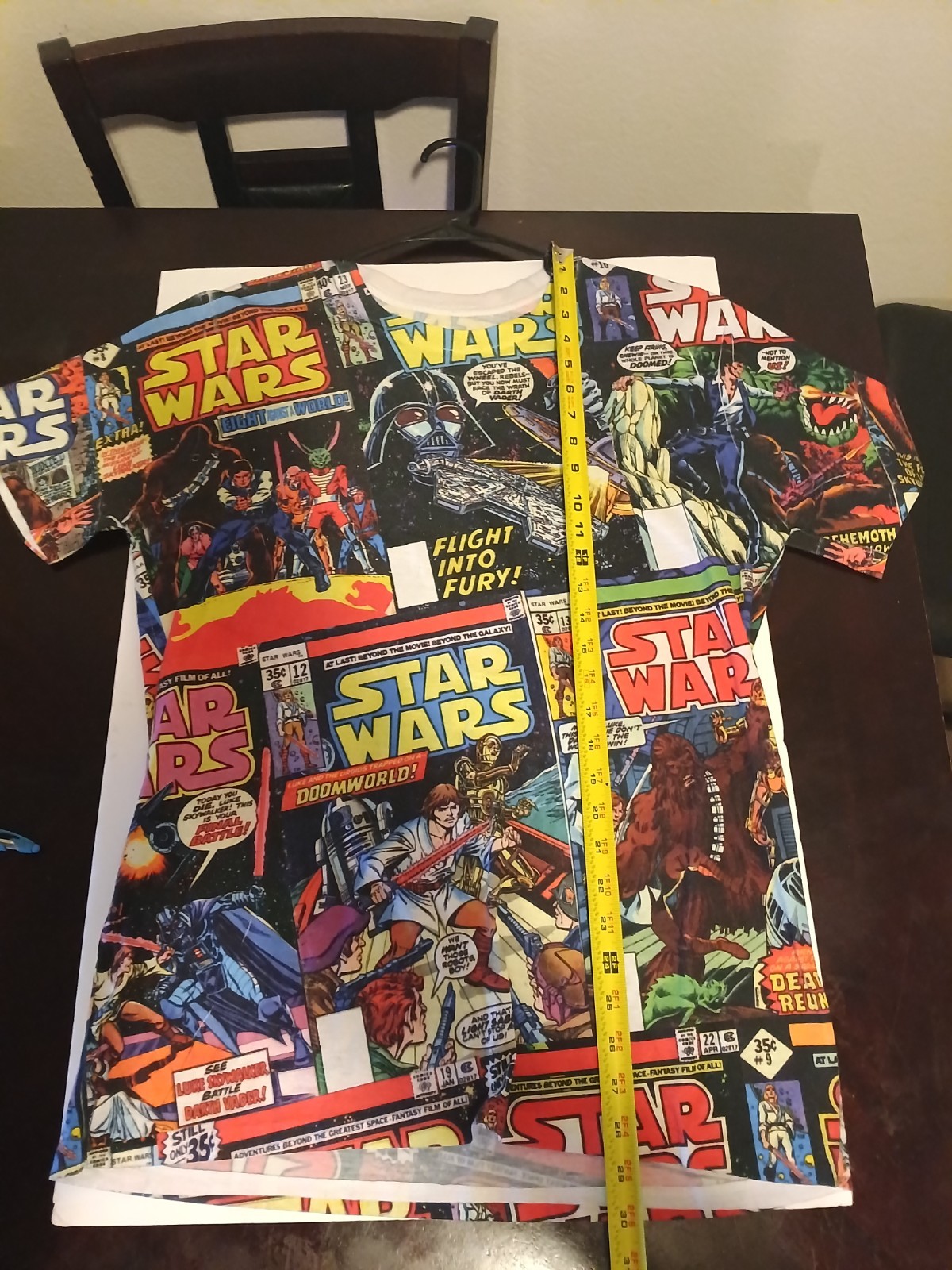 Star Wars Fifth Sun Comic Strip Tshirt Men’s Large Short Sleeve