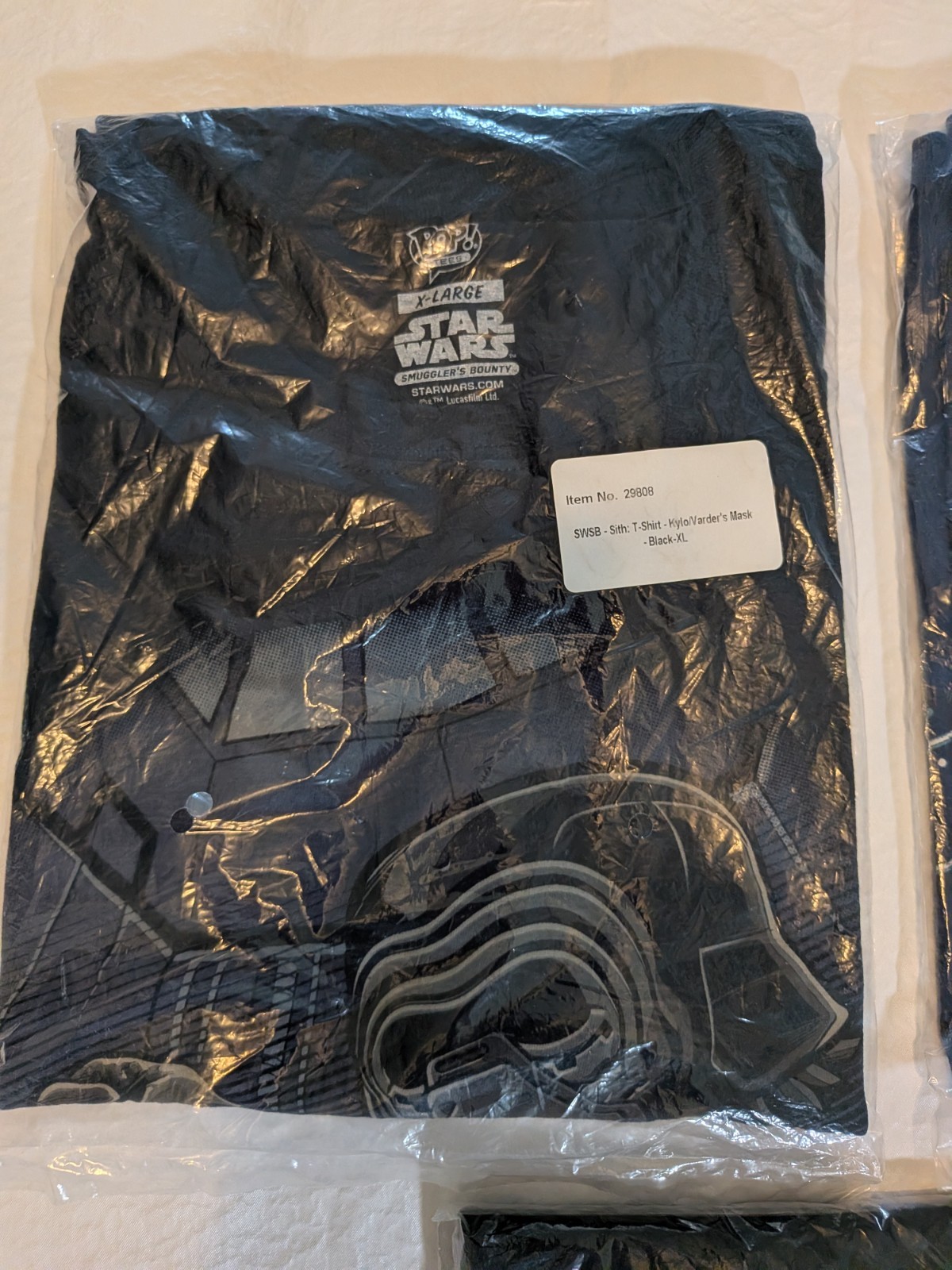 Lot 3 Funko Pop! Star Wars T-Shirt Men’s XL NEW, Unopened