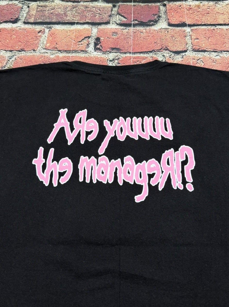 Karen Are You The Manager MethSyndicate Funny Korn Band Parody T Shirt Men’s XXL