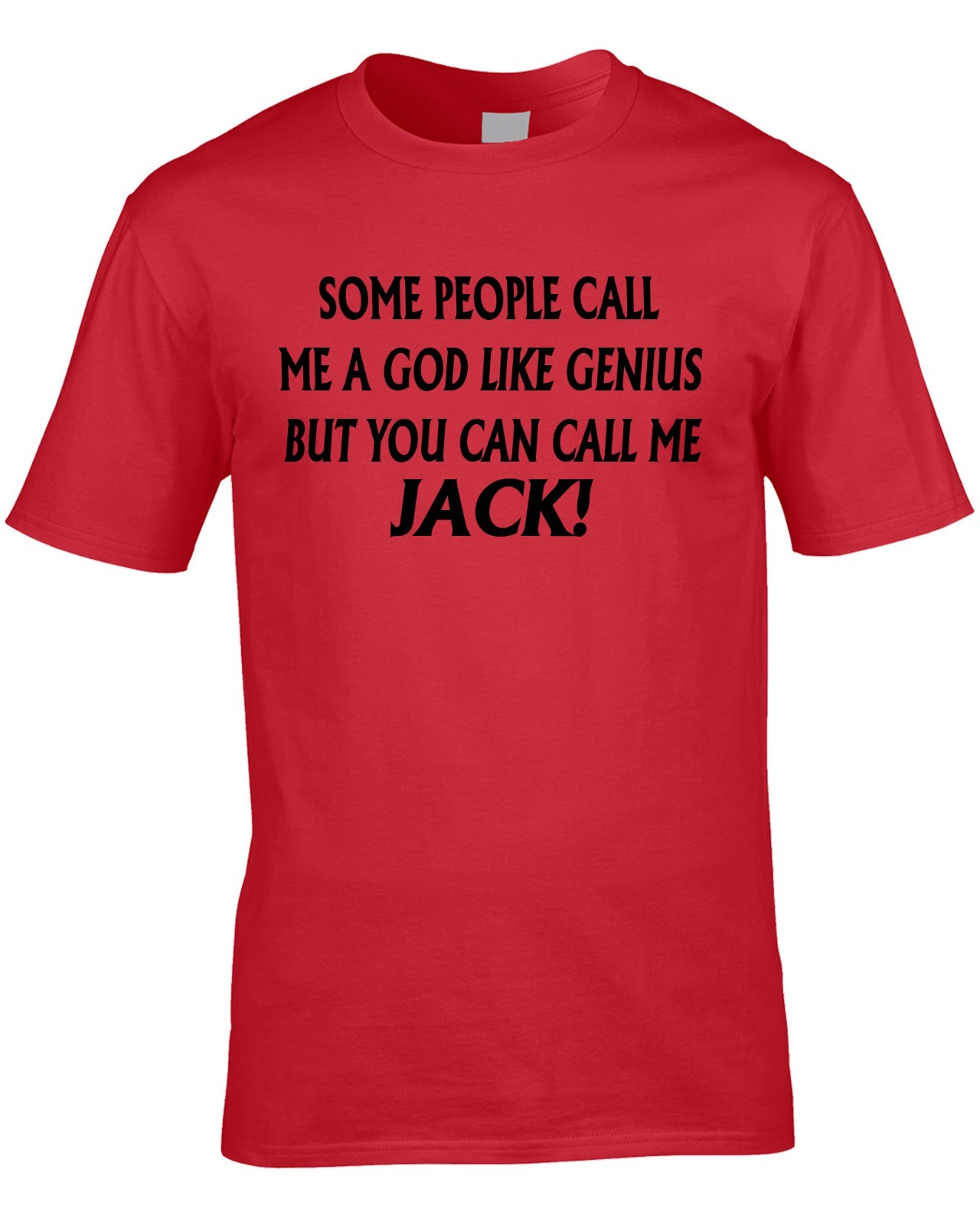 Jack T-Shirt Funny Boys Mens Personalise Any Name Gift Present Boys 80th 30th