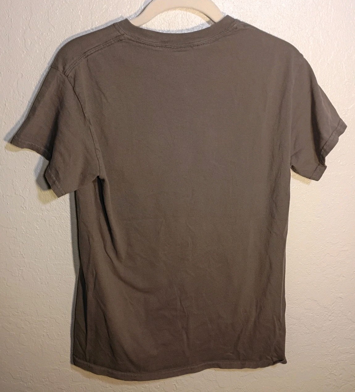 MV Sport Los Angeles T-Shirt Brown Graphic Tee City Skyline Size S