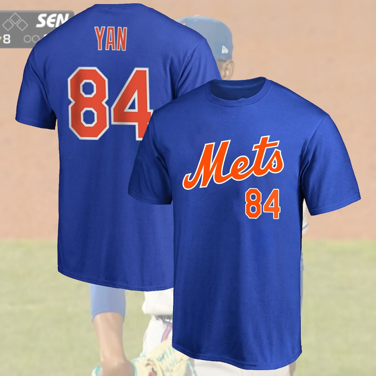 HOT NEW – Jefry Yan #84 New York Team 2026 Player Name And Number Gift Fan