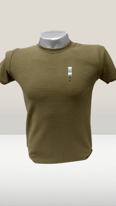 Texture Knit Fabric T shirts, Size M, L, XL