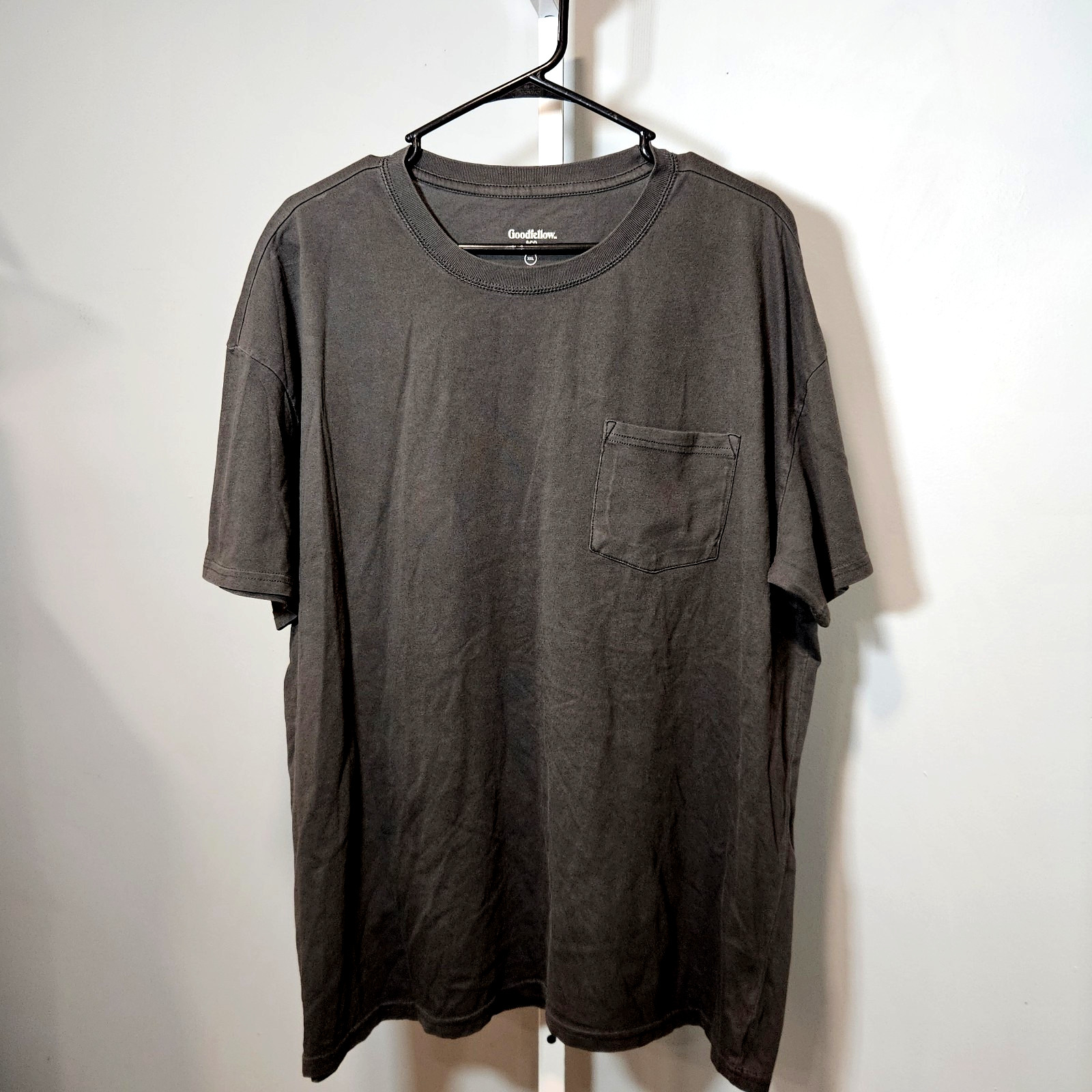 NWT Goodfellow & Co Men’s Size L Faded Black Relaxed Fit T-shirt Short Sleeves