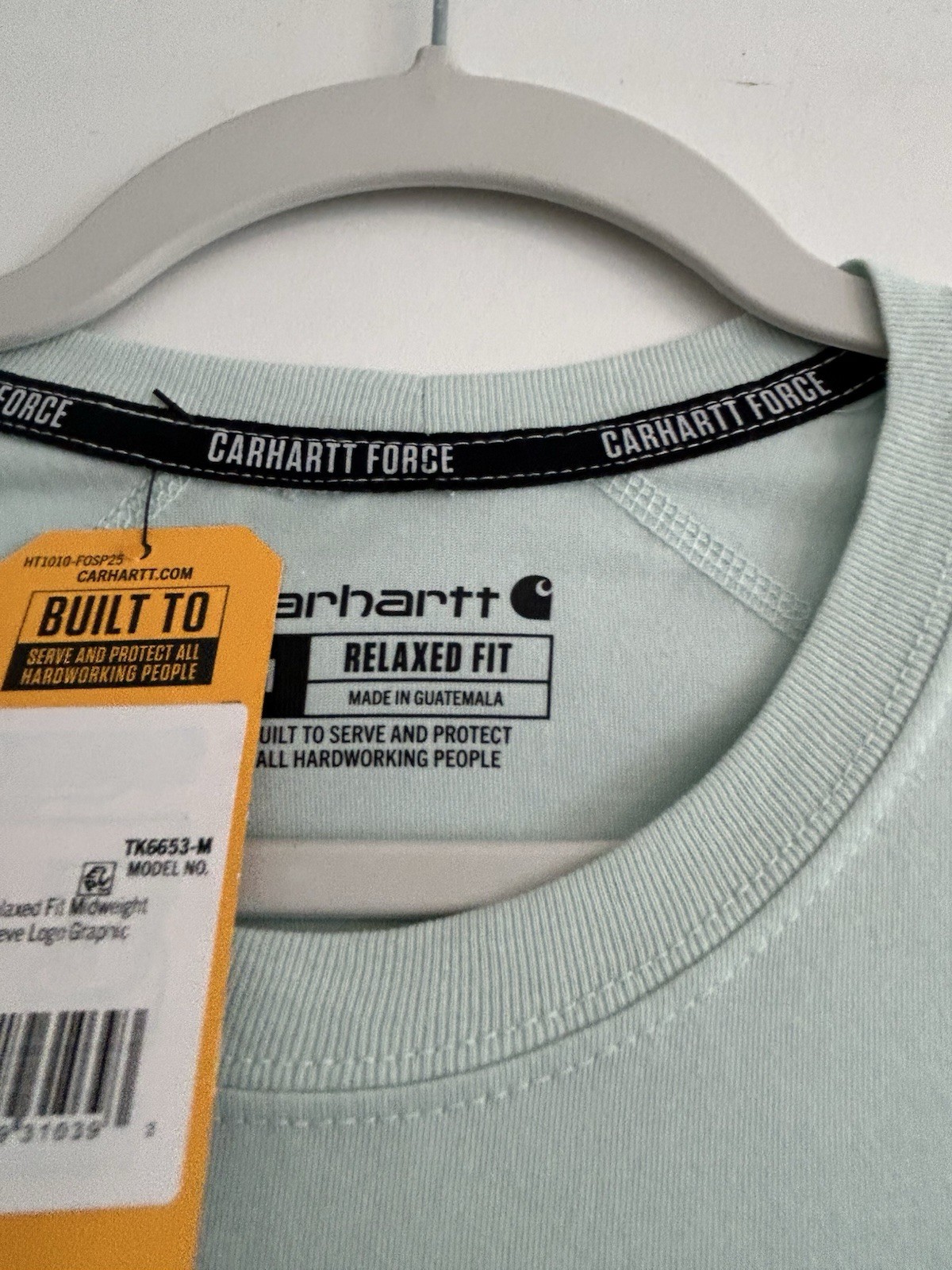 NWT Carhartt Men’s Bundle Tees (2) Pcs/ See Full Description /Size Medium