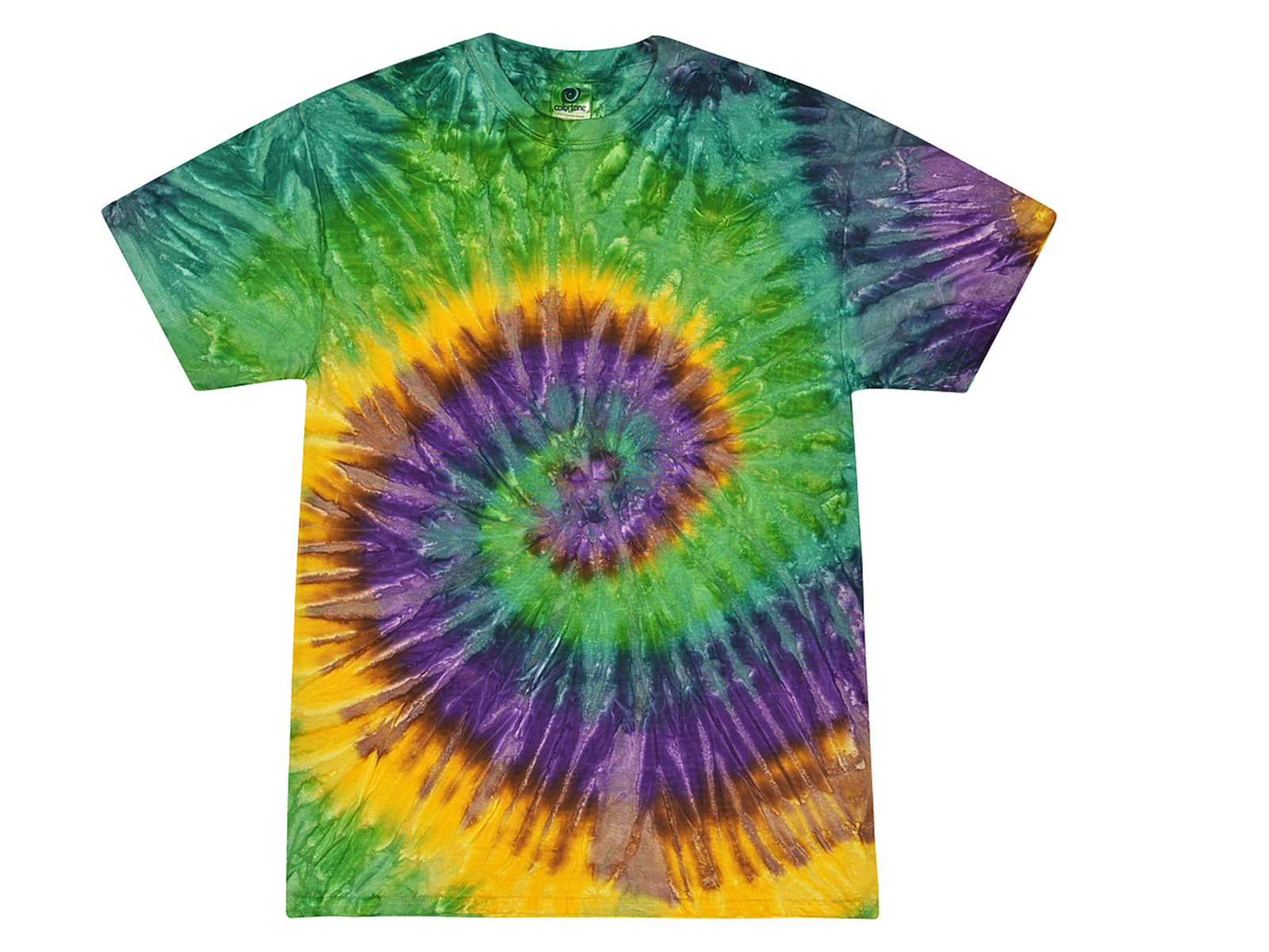 Tie Dye T-Shirts Multi-Color Adult Size 4XL – 5XL 100% Cotton Colortone