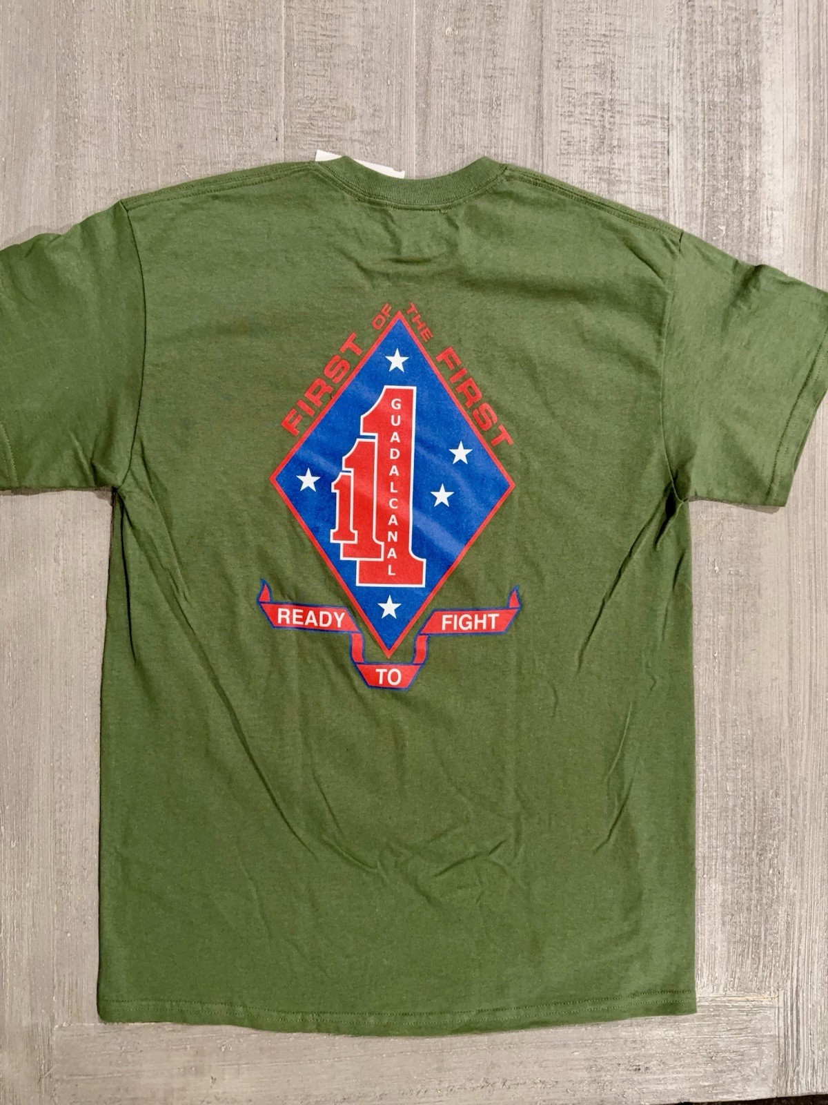 UNITED STATES MARINE CORPS USMC 1st BATTALION 1st MARINES (1/1) T-Shirt – Sz XL
