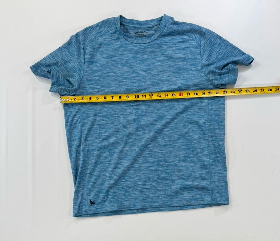 UNTUCKit Mens Med Performance T Shirt Short Sleeve Crew Neck Polyester Spandex