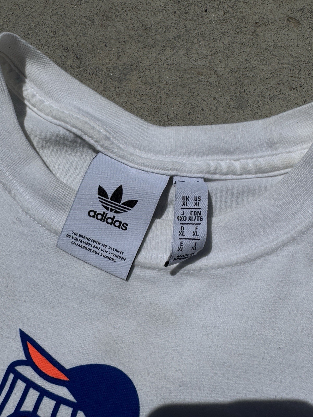 adidas Originals Beyond The Streets NYC 2019 Men’s White Cotton Graphic Tee XL