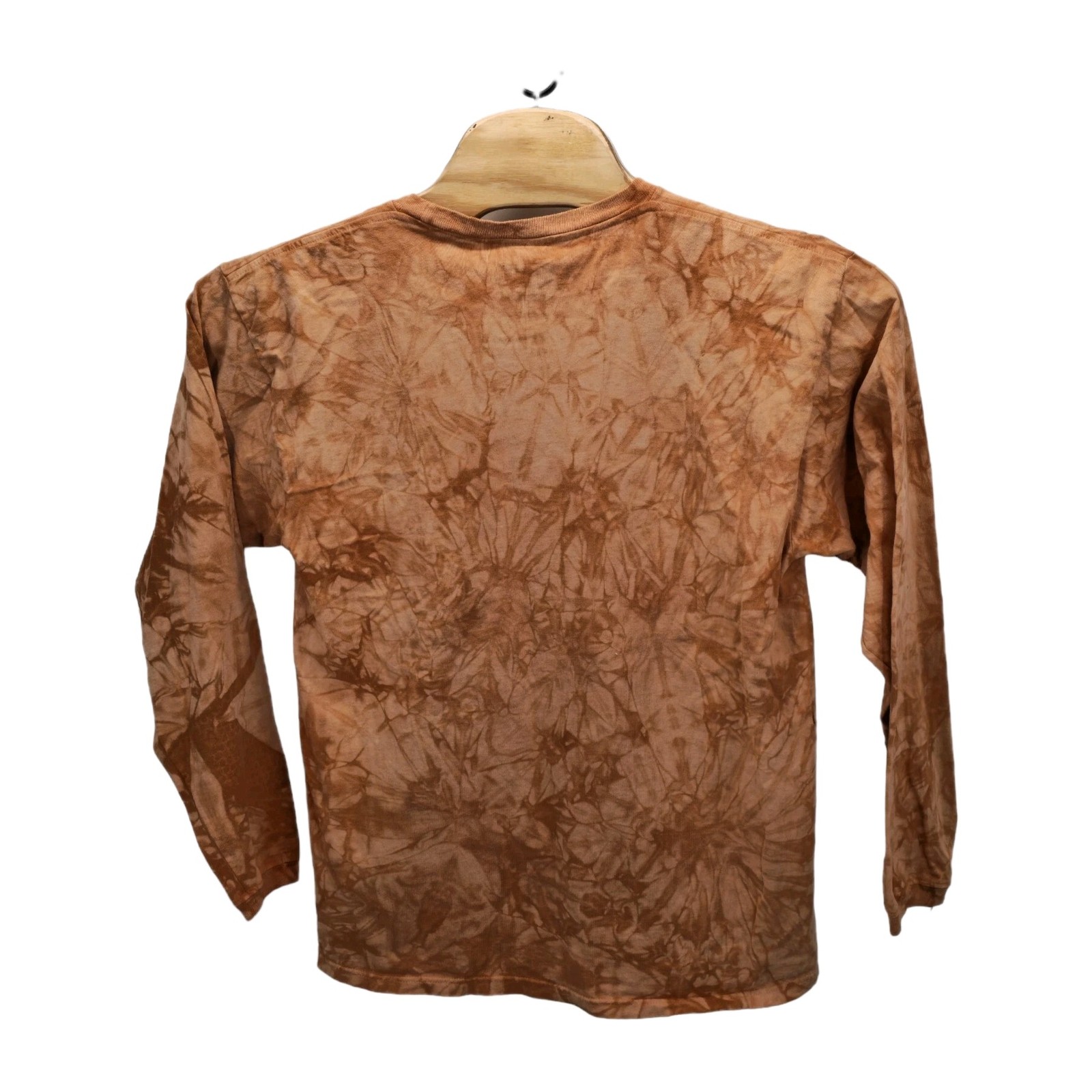 Back to Earth Deer Shirt Large Long Sleeve Tie Dye Buck Hunting Nature Wildlife