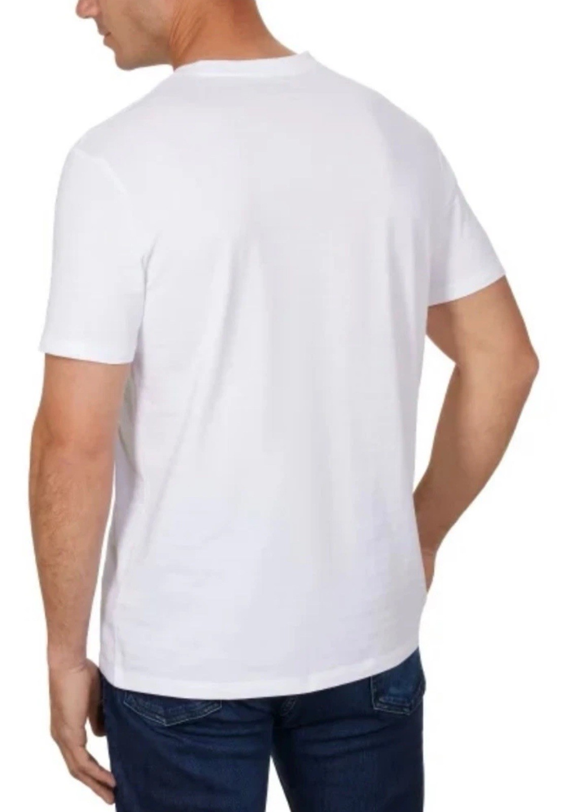 Calvin Klein Men’s Dress Tee in Beige, Black or White Pick Your Size S-3XL NWT