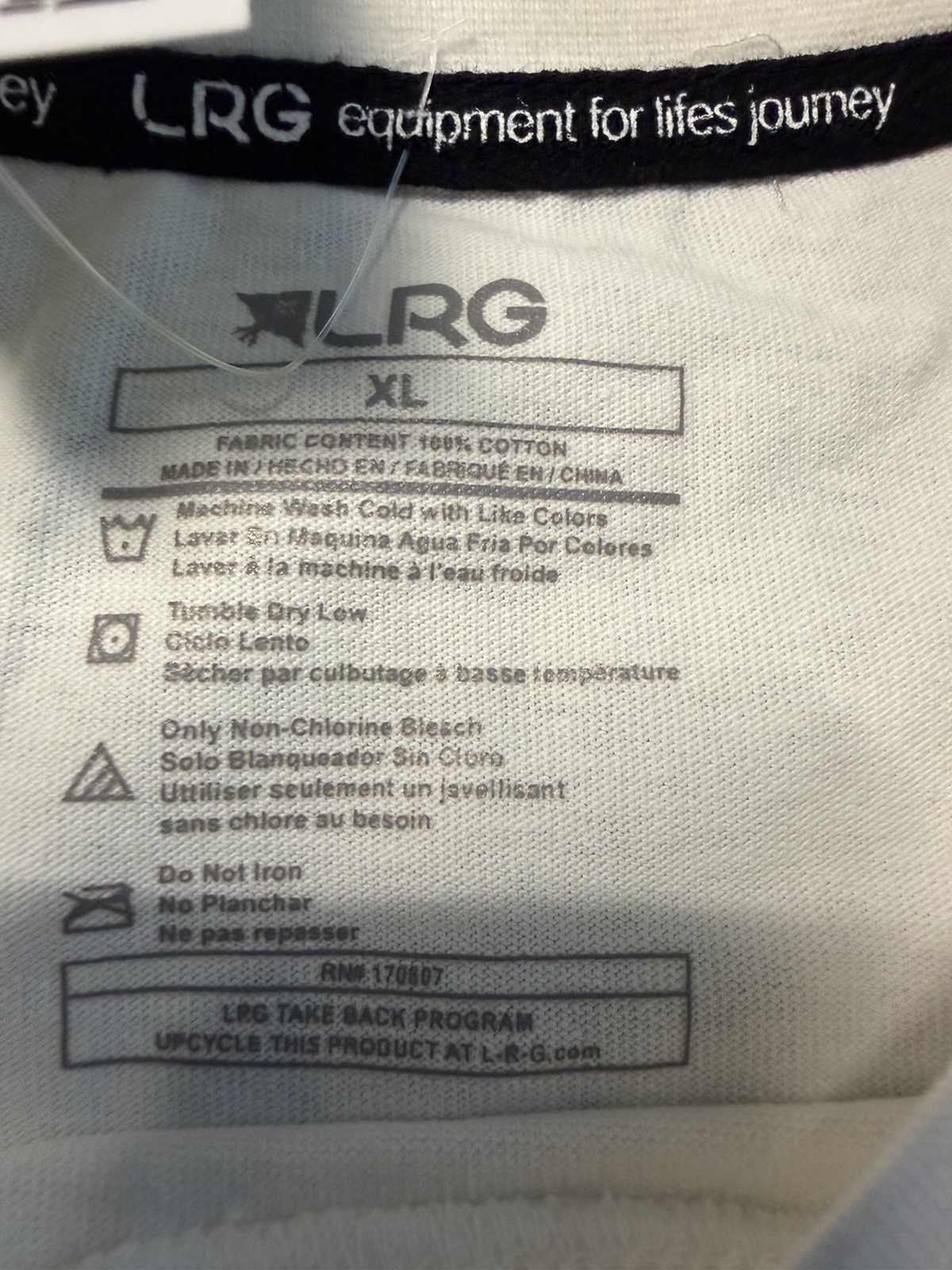 LRG Lifted Research Group Graphic’s T-Shirt Brown Puff Print NWT Size XL