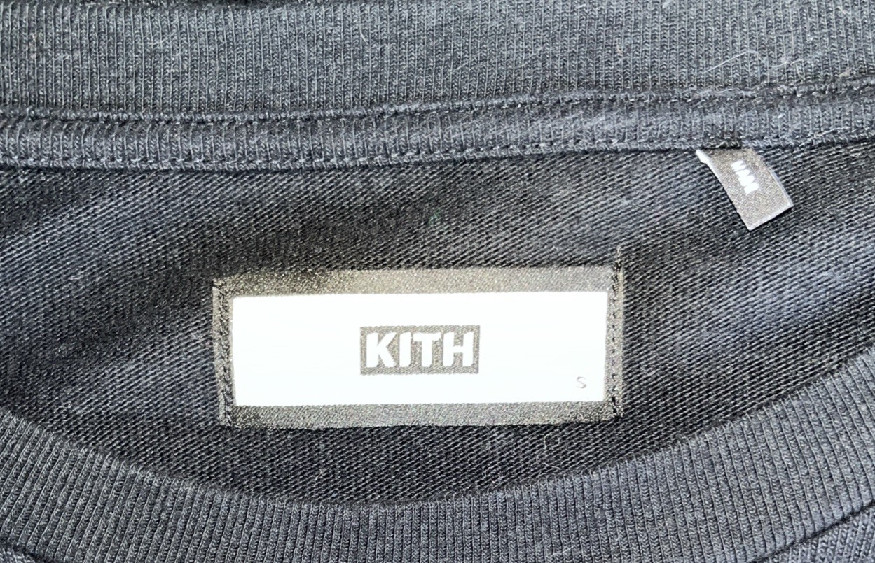 KITH EEA Element Exploration Agency Black T-shirt Men’s Long Sleeve Size S