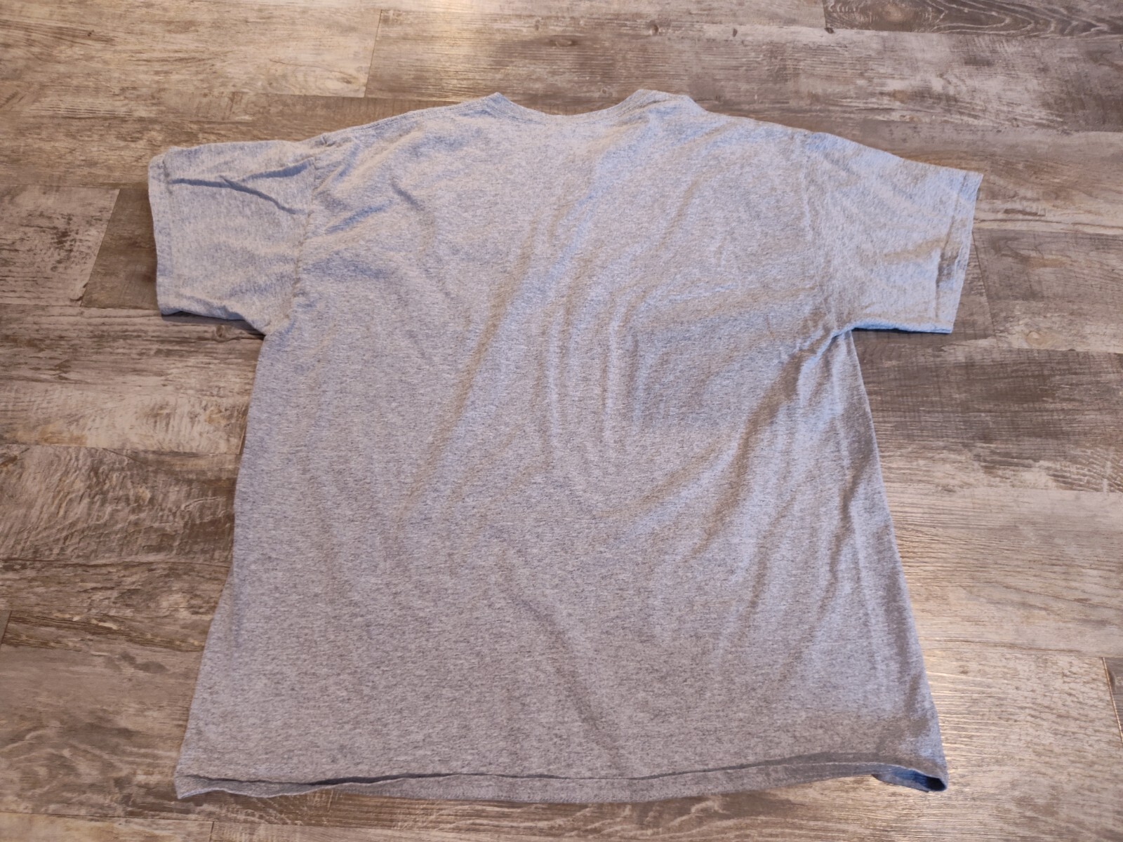 Vintage Sante Fe The Chief #664 Graphic Tee Shirt Grey Size XL Daylight Sales