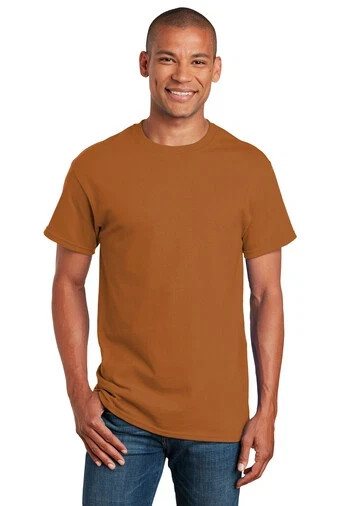 Gildan G800 Mens 50/50 USA Cotton/Polyester T-Shirt Short Sleeves Plain T Shirt