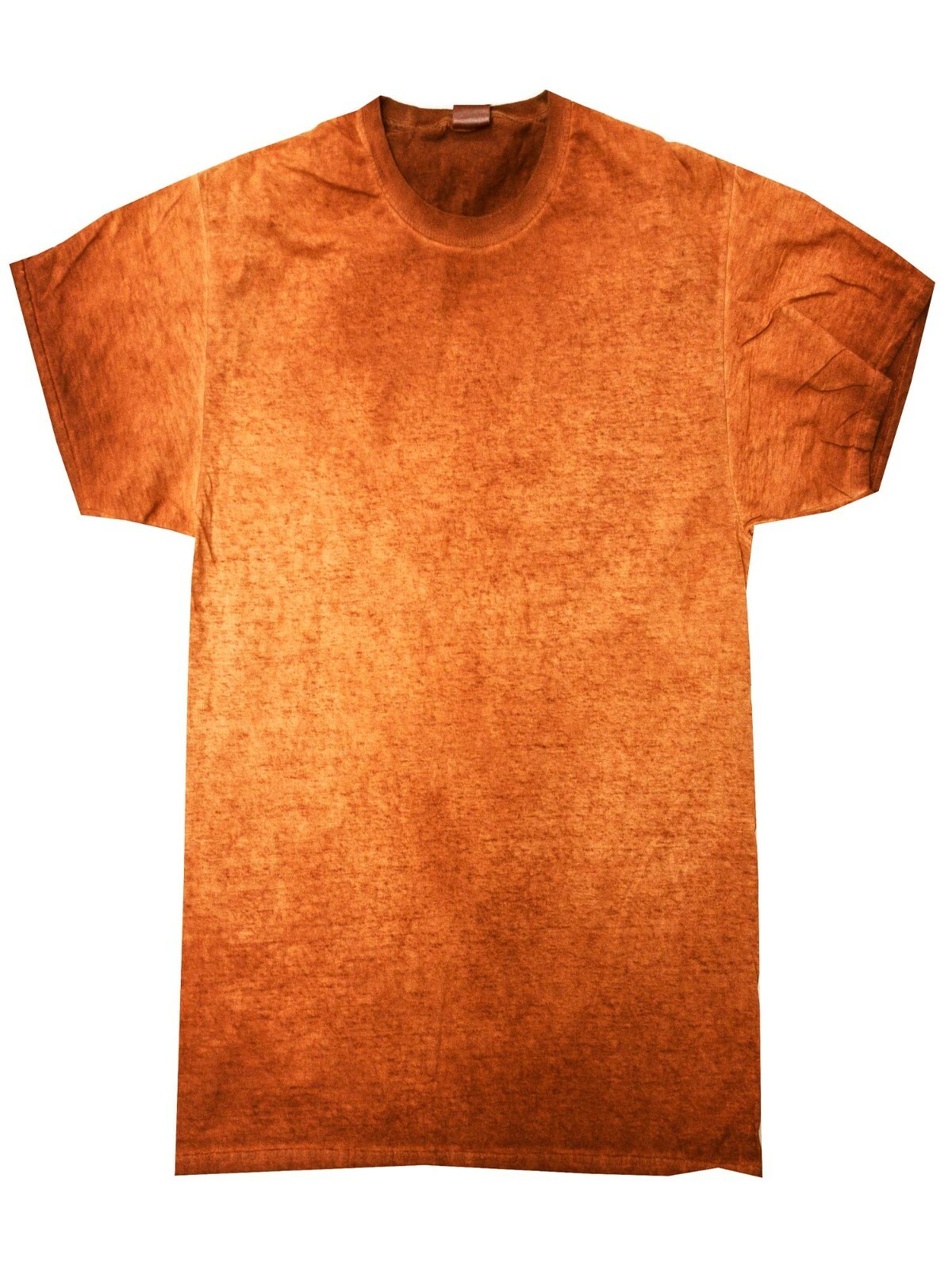 Multi-Color Oil Wash T-Shirts Adult Small to 3XL 100% Cotton Short Sleeve