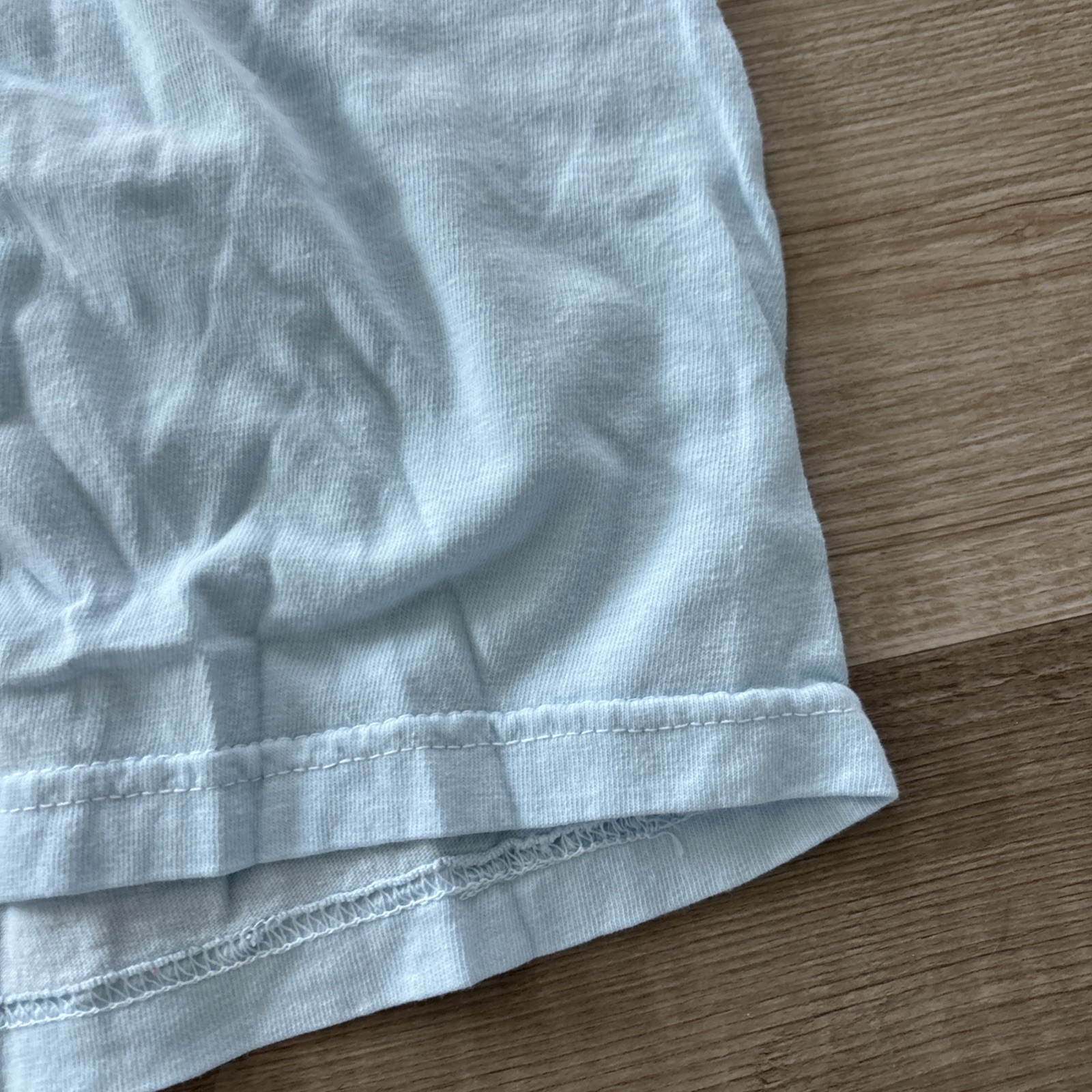 Light Blue Comfort Colors Plain T-shirt – Medium Unisex