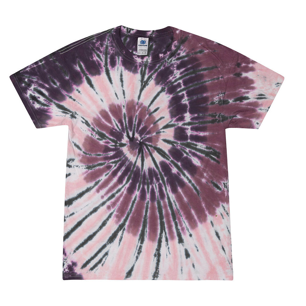 Multi-Color Tie Dye T-Shirts Adult SM – XXXXXL 100% Cotton Colortone