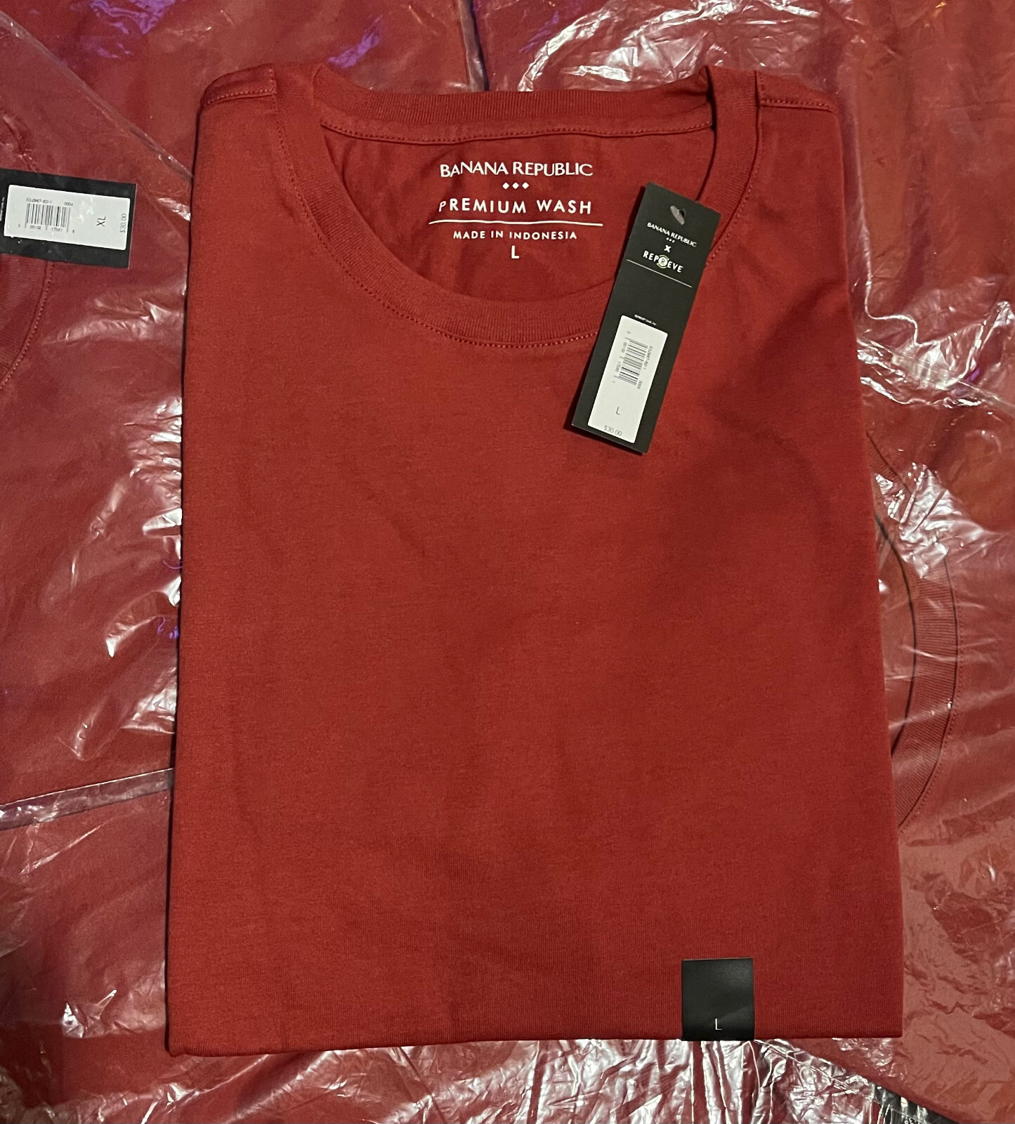 Banana Republic Men’s Short Sleeve Crew Neck Premium Wash T-Shirts S-XXL, Choice
