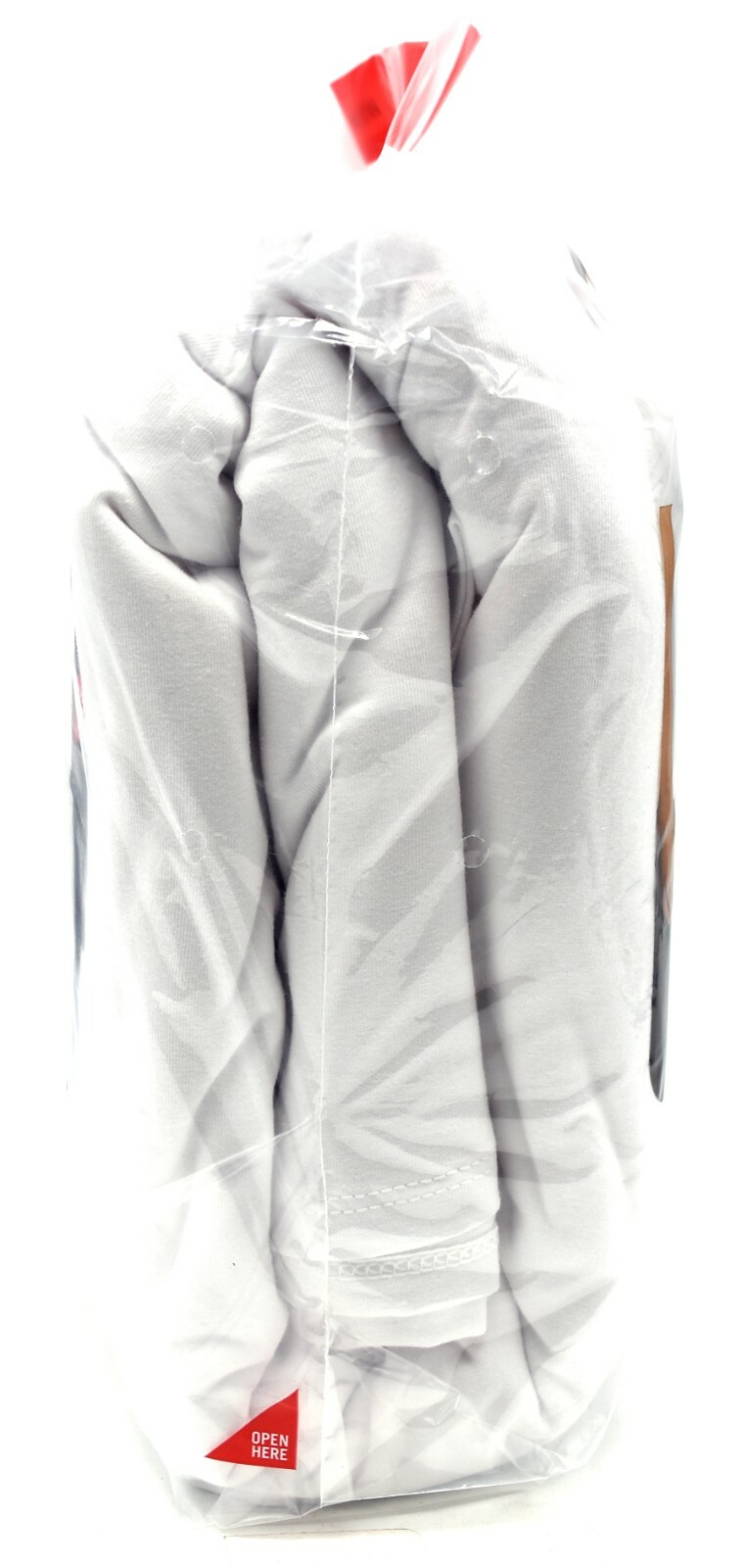 6 White 2XL 50-52 Inch Crew Neck T-Shirts Fruit Of The Loom 2EG 127-132 CM