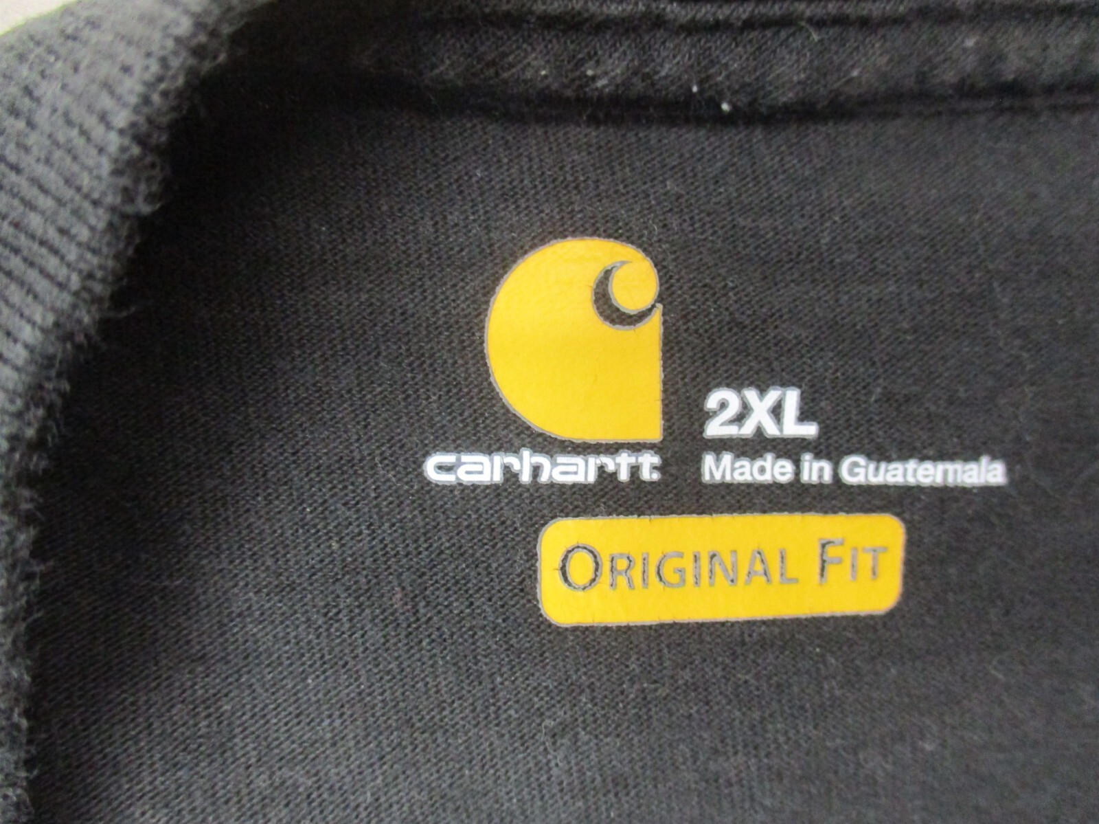 Carhartt Size 2XL Mens Cotton Blend Round Neck Elbow Sleeve Utility T-Shirt 138