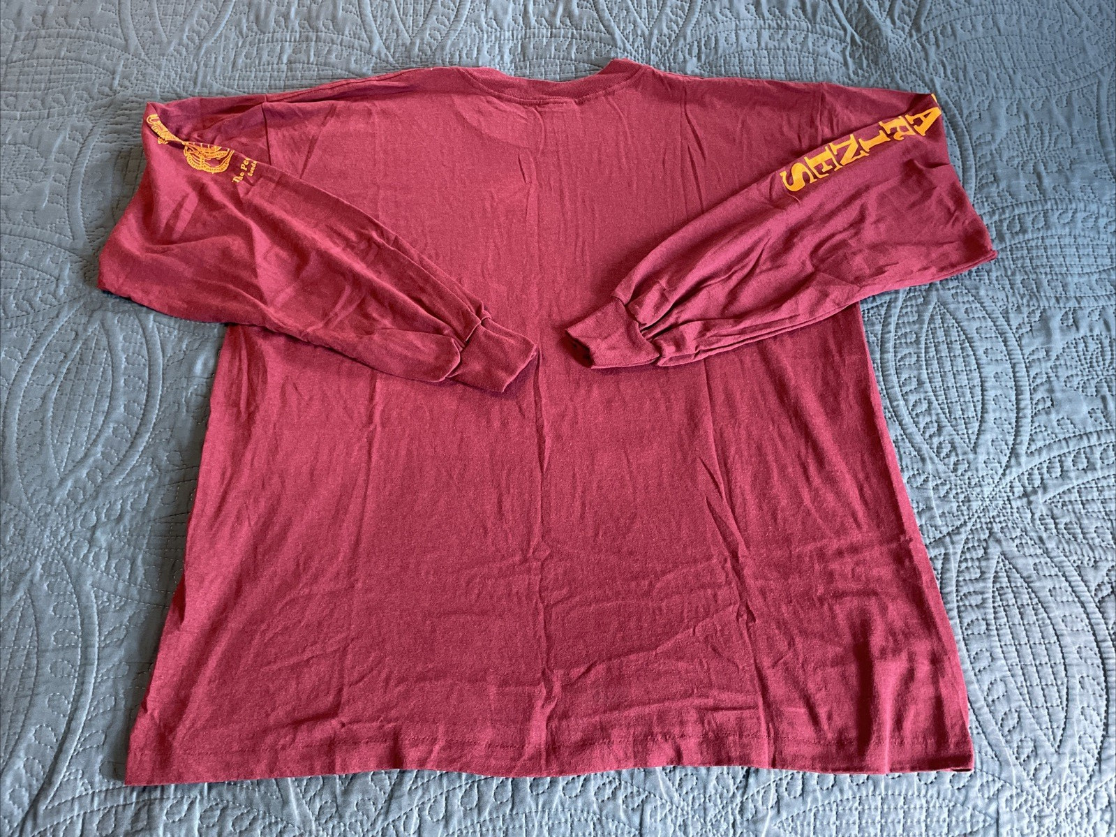 Tennessee River Long Sleeve T-shirt, United States Marines Annual Marathon 93 XL