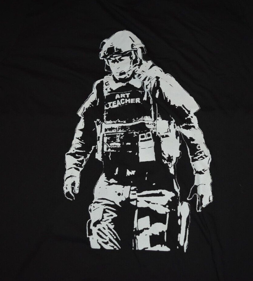 Plastic Jesus Art Teacher GENUINE T-Shirt XXL
