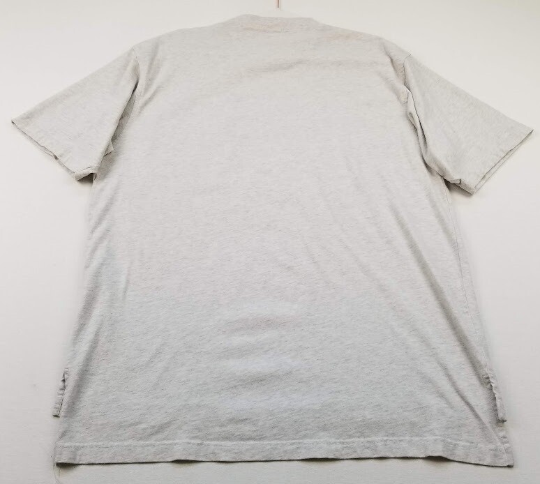 Haggar Ultimate T Shirt Men’s Large L Heather Gray Short Sleeves Pocket Stretch