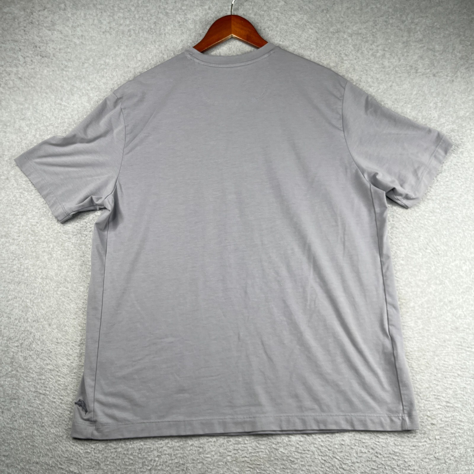 Tommy Bahama T SHirt Island ZOne UPF 50+ Light Gray Beach Casual Mens Large