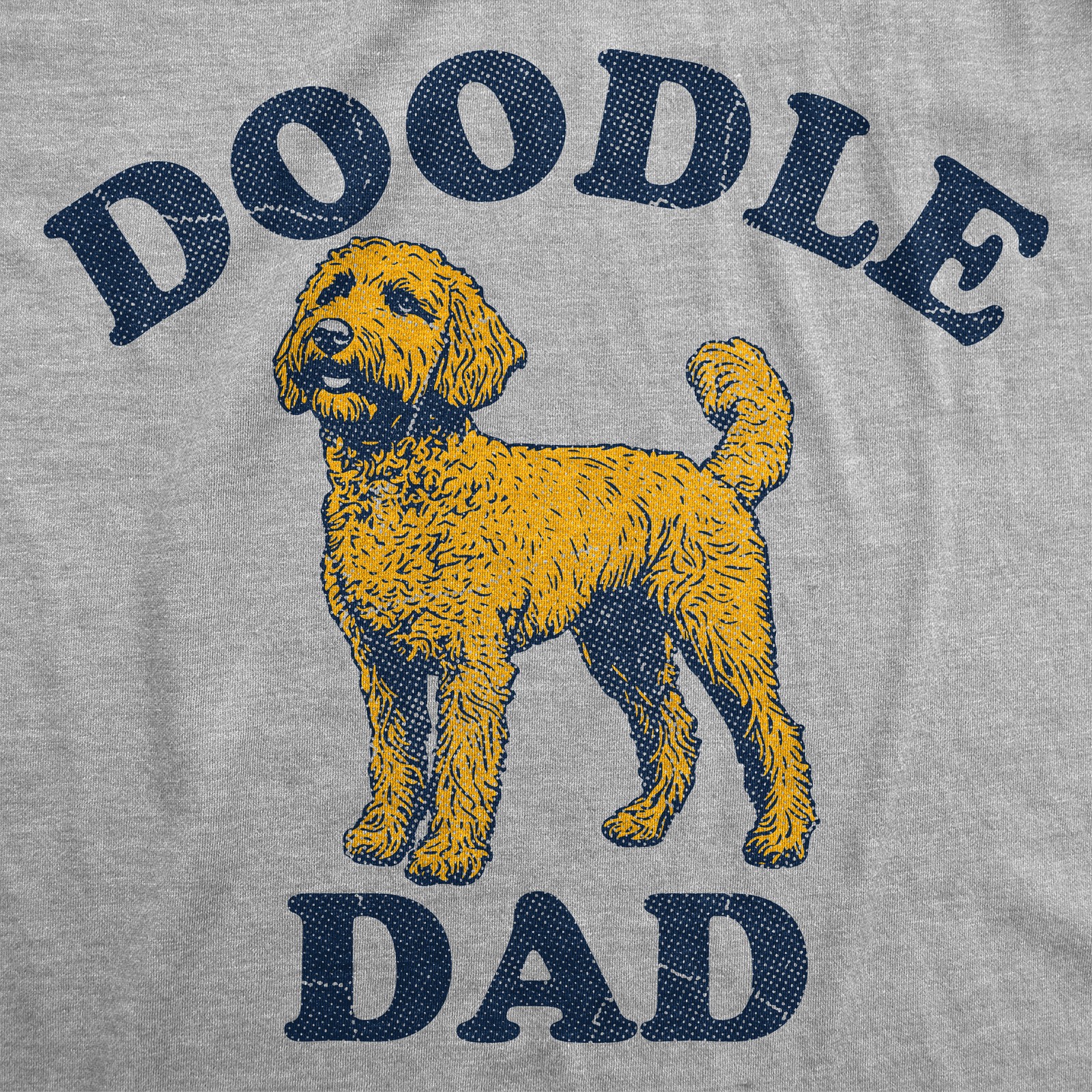 Mens Funny T Shirts Doodle Dad Sarcastic Puppy Parent Tee For Men