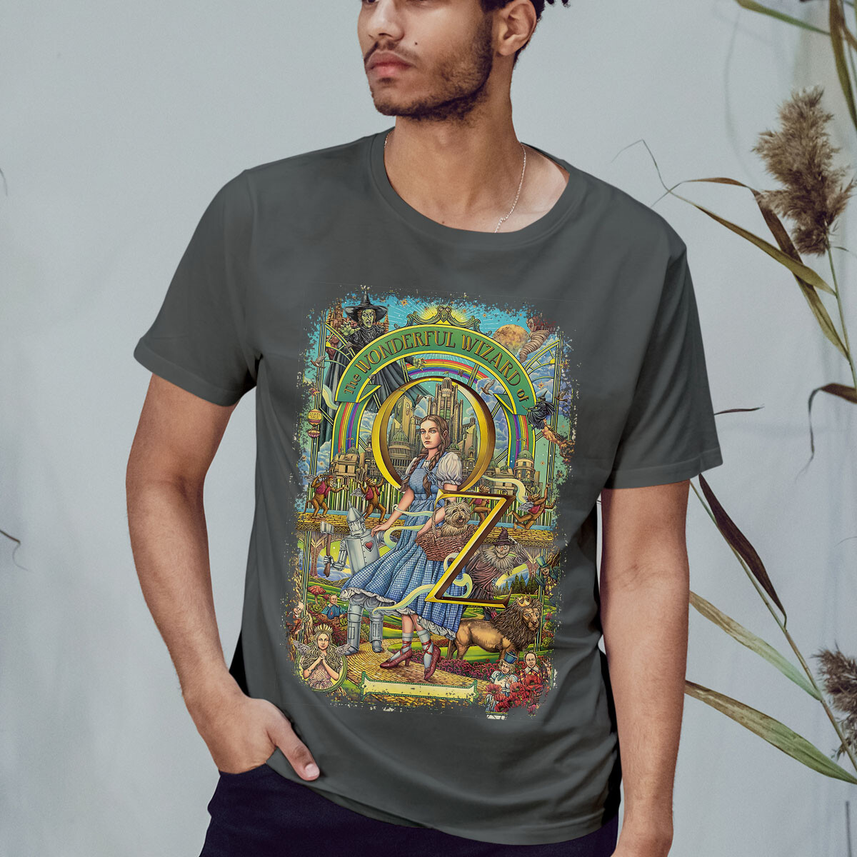 The Wizard of Oz (1939) Movie Poster Inspired T-Shirt Retro 30s Tee Unisex