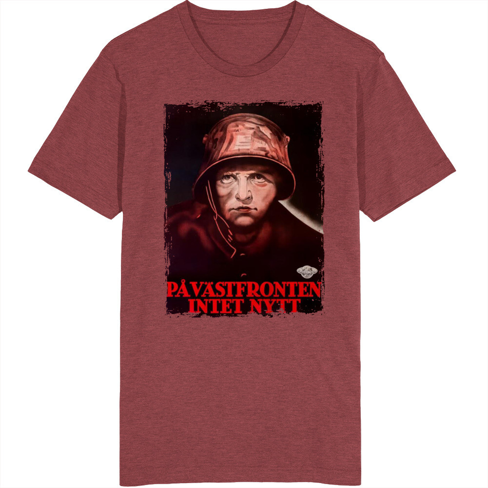All Quiet On The Western Front 30s War Drama Swedish Movie Fan T Shirt