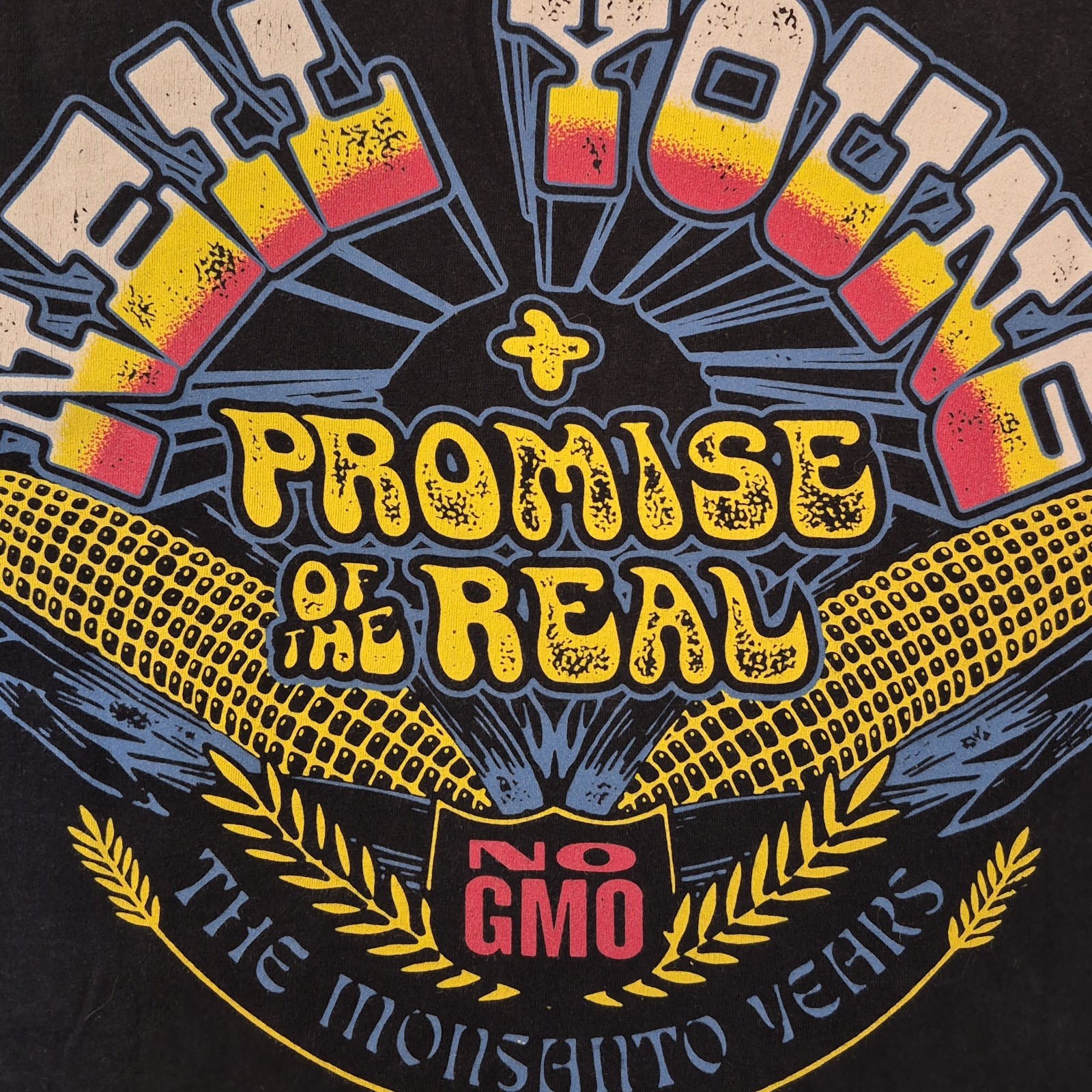 Neil Young Rebel Content Tour Promise of the Real T Shirt Organic Cotton 3XL